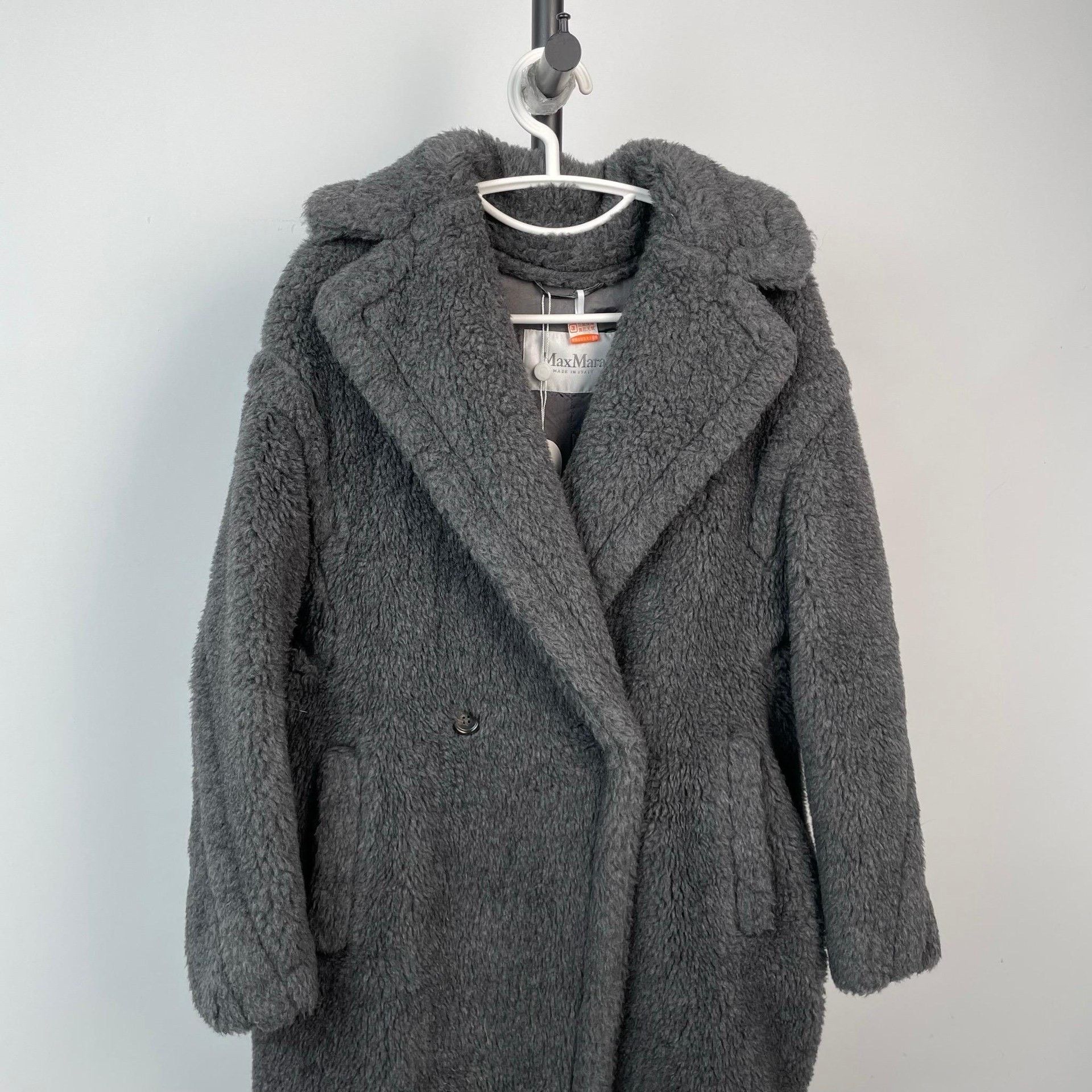 Max Mara Max Mara Gray Coat XS Women Size XS / US 0-2 / IT 36-38 - 7 Thumbnail