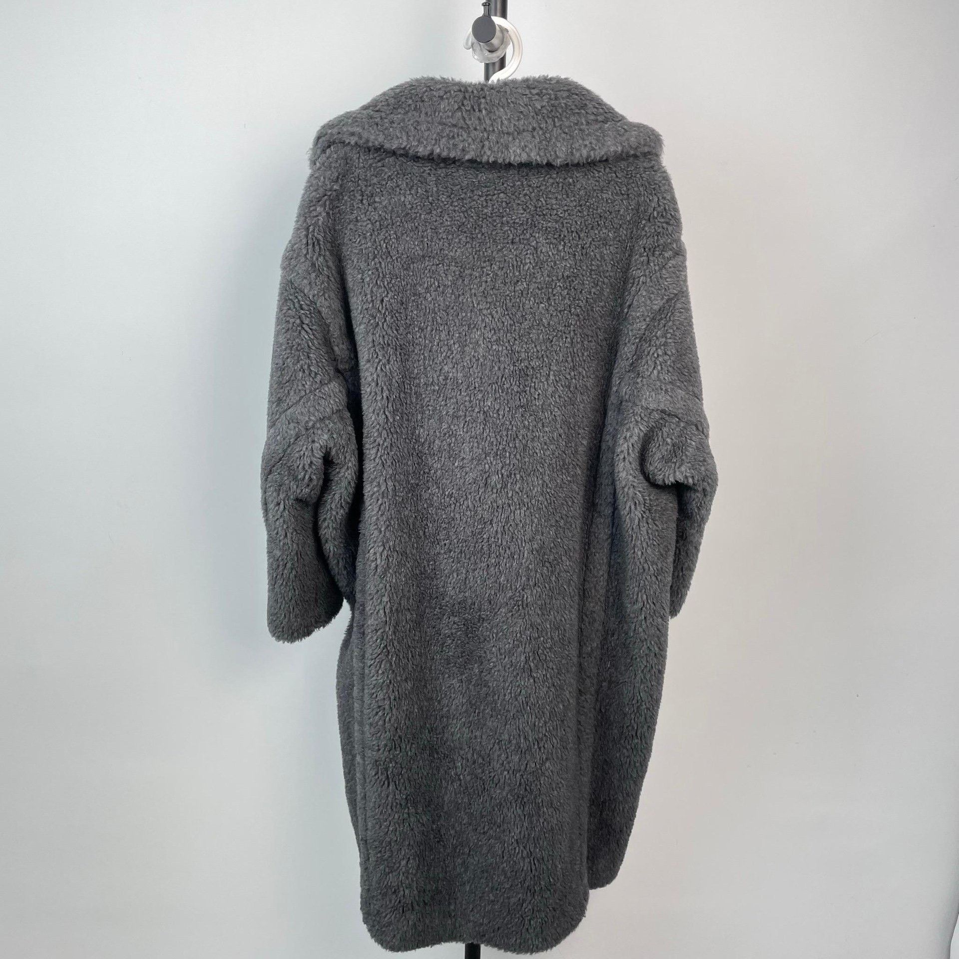 Max Mara Max Mara Gray Coat XS Women Size XS / US 0-2 / IT 36-38 - 2 Thumbnail