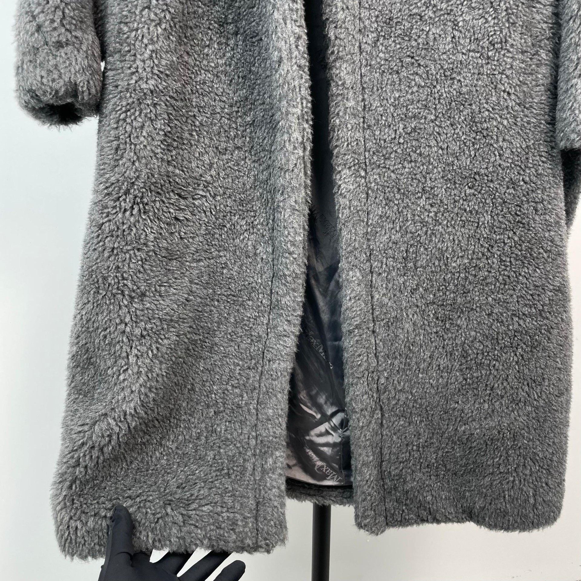 Max Mara Max Mara Gray Coat XS Women Size XS / US 0-2 / IT 36-38 - 9 Thumbnail