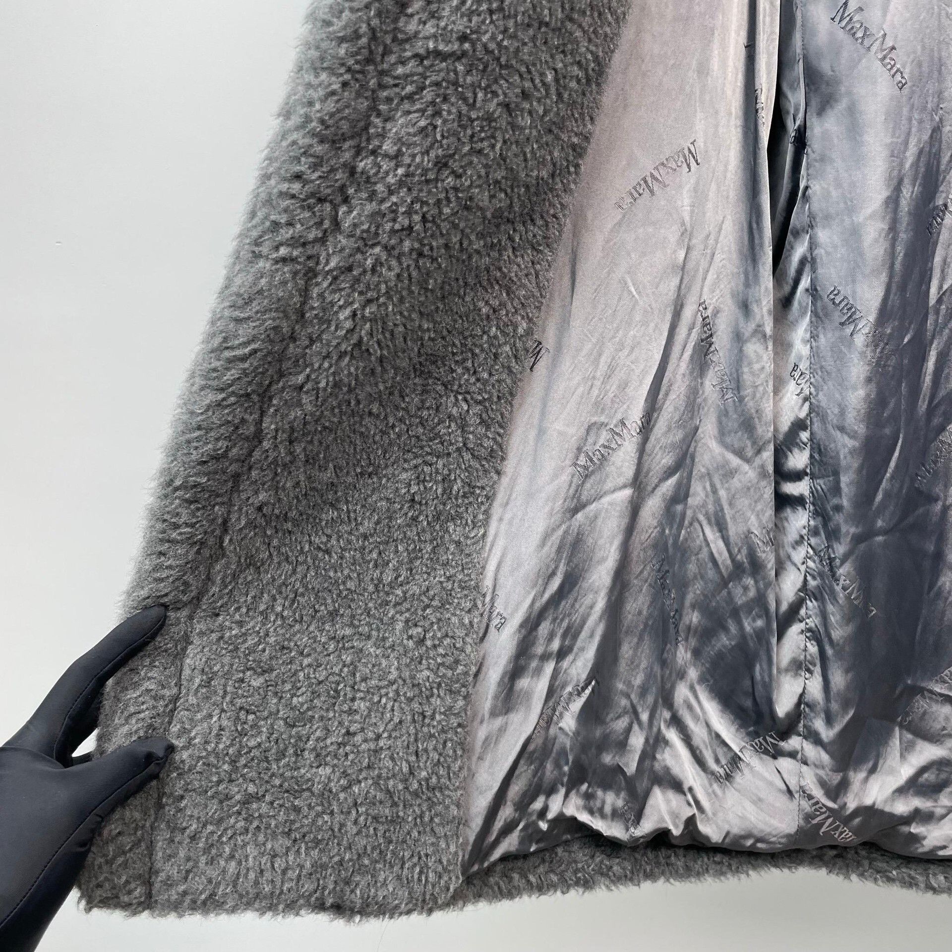 Max Mara Max Mara Gray Coat XS Women Size XS / US 0-2 / IT 36-38 - 4 Thumbnail