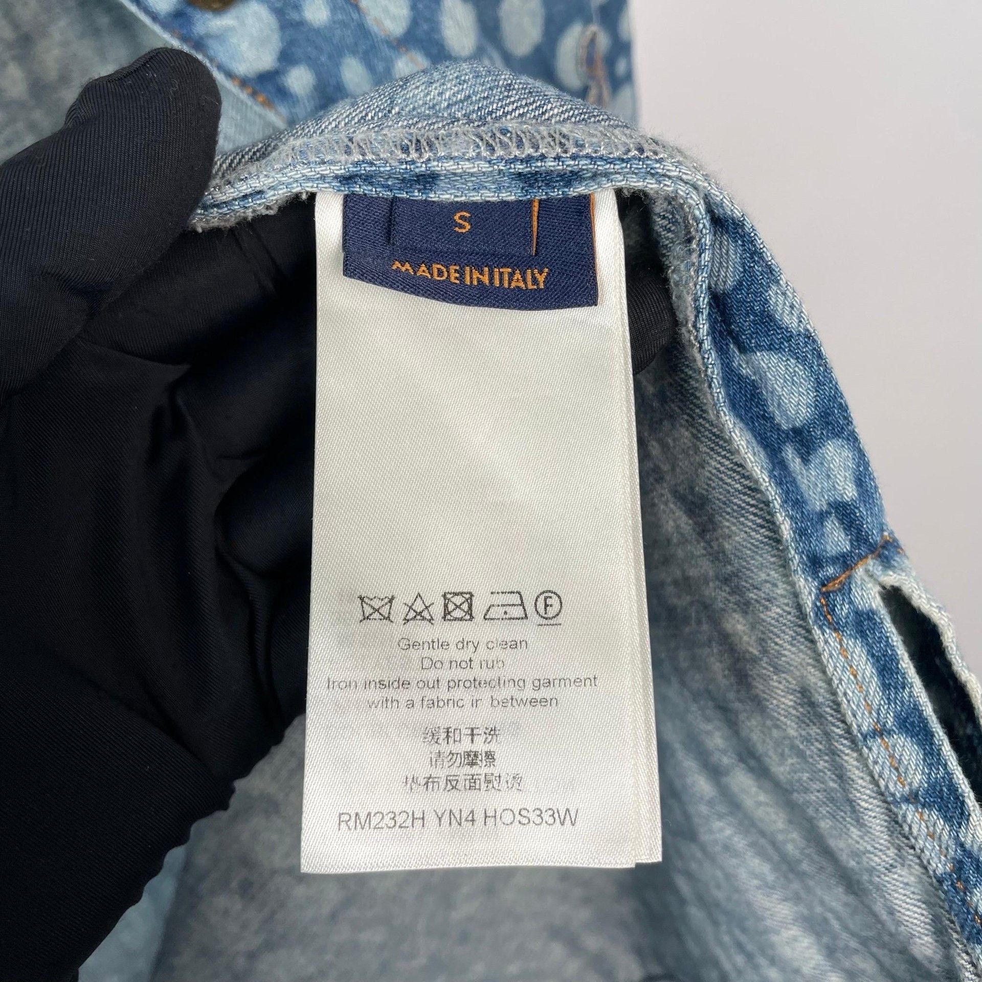 Louis Vuitton Louis Vuitton Blue Shirt S Men Size US S / EU 44-46 / 1 - 6 Thumbnail