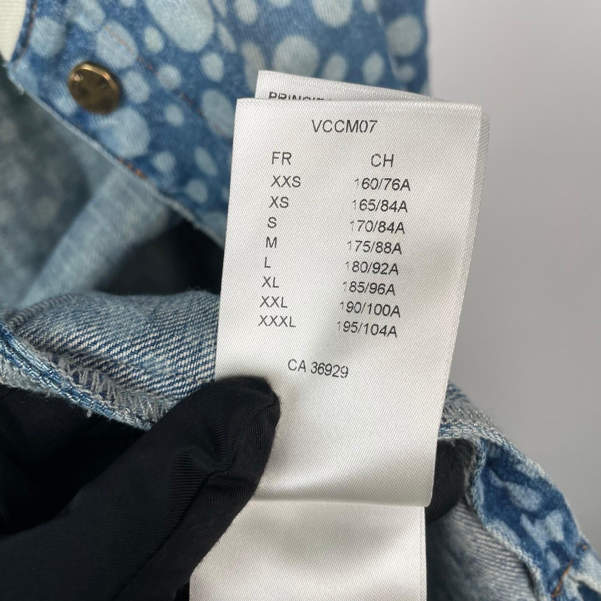 Louis Vuitton Louis Vuitton Blue Shirt S Men Size US S / EU 44-46 / 1 - 7 Thumbnail