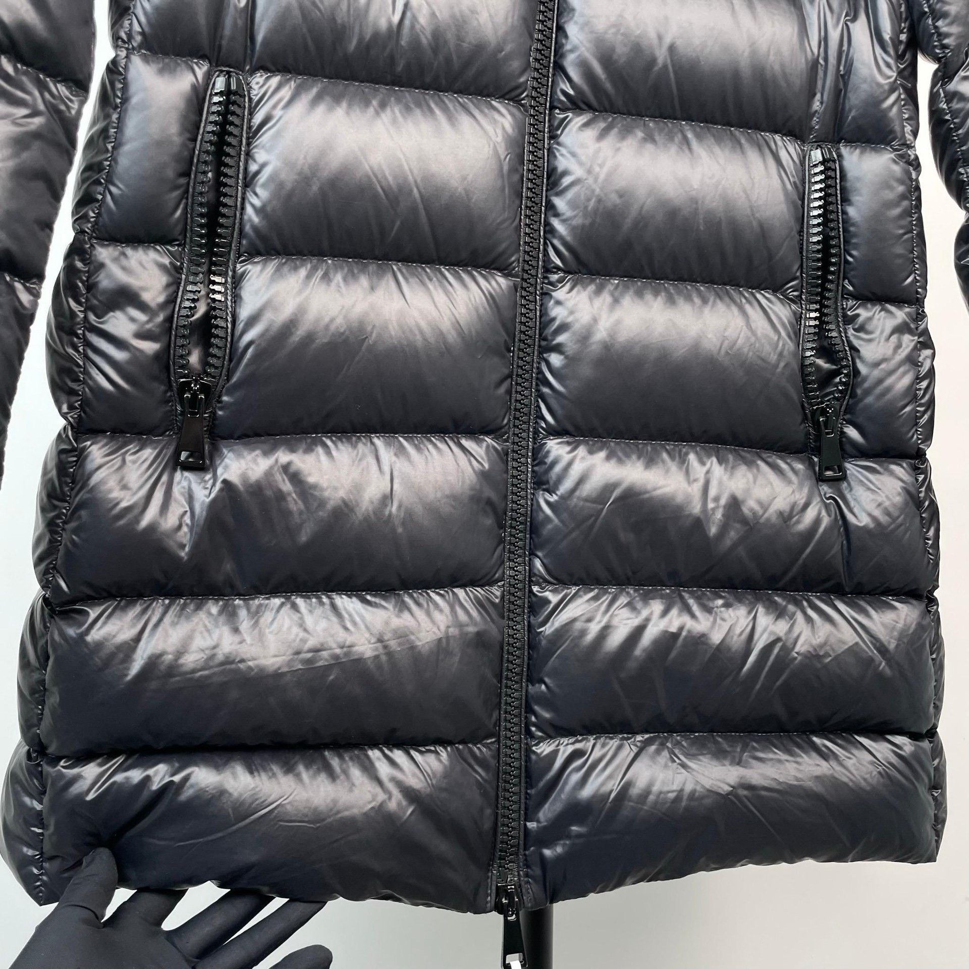 Moncler Moncler Retro Black Down Jacket XS Women Size XS / US 0-2 / IT 36-38 - 3 Thumbnail