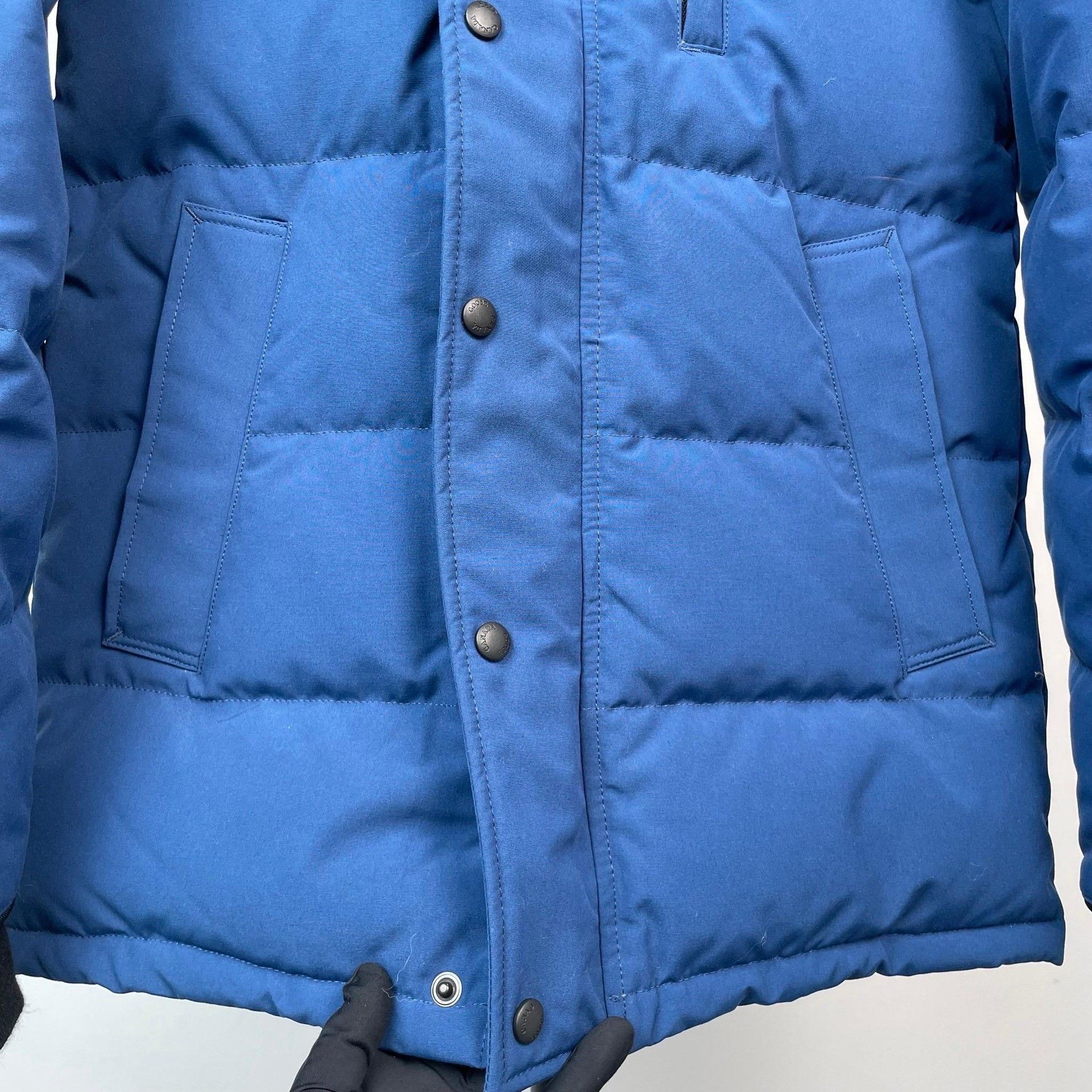 Canada Goose Canada Goose Down Blue Heavy Coat S Men Size US S / EU 44-46 / 1 - 3 Thumbnail