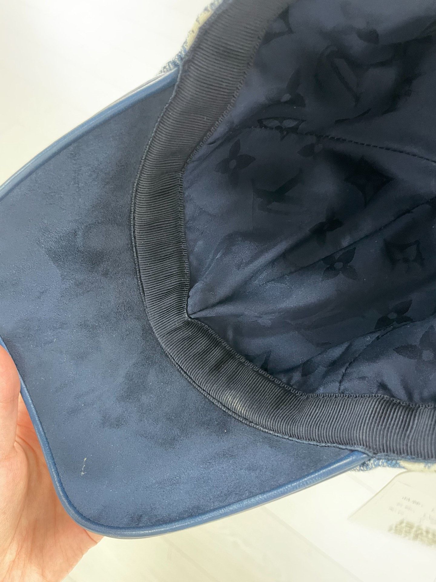 Louis Vuitton Louis Vuitton Blue Hat S Men Size ONE SIZE - 6 Thumbnail