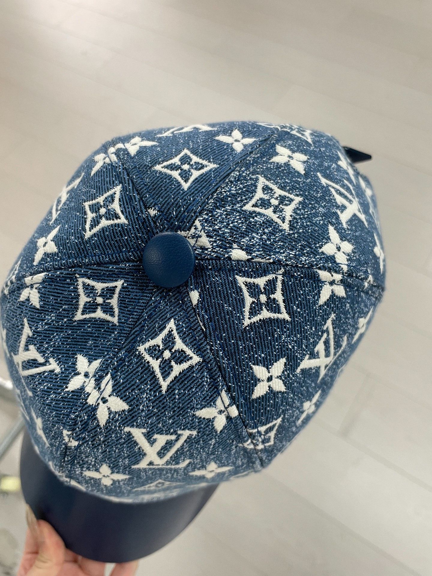 Louis Vuitton Louis Vuitton Blue Hat S Men Size ONE SIZE - 4 Thumbnail