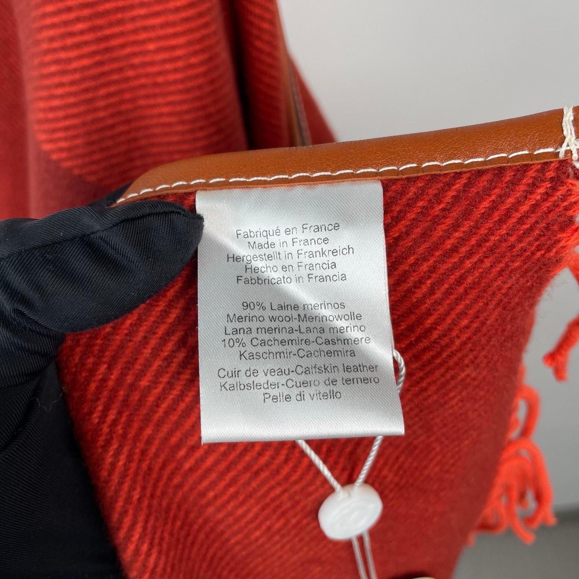 Hermes Hermes Red Scarf 25 Men Size ONE SIZE - 5 Thumbnail