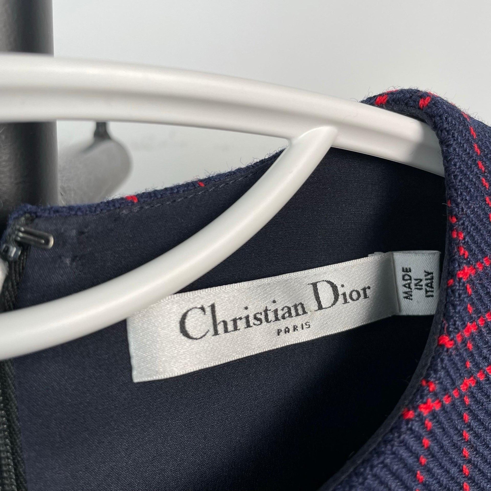 Dior Dior Plaid Blue Dress M Women Size M / US 6-8 / IT 42-44 - 5 Thumbnail