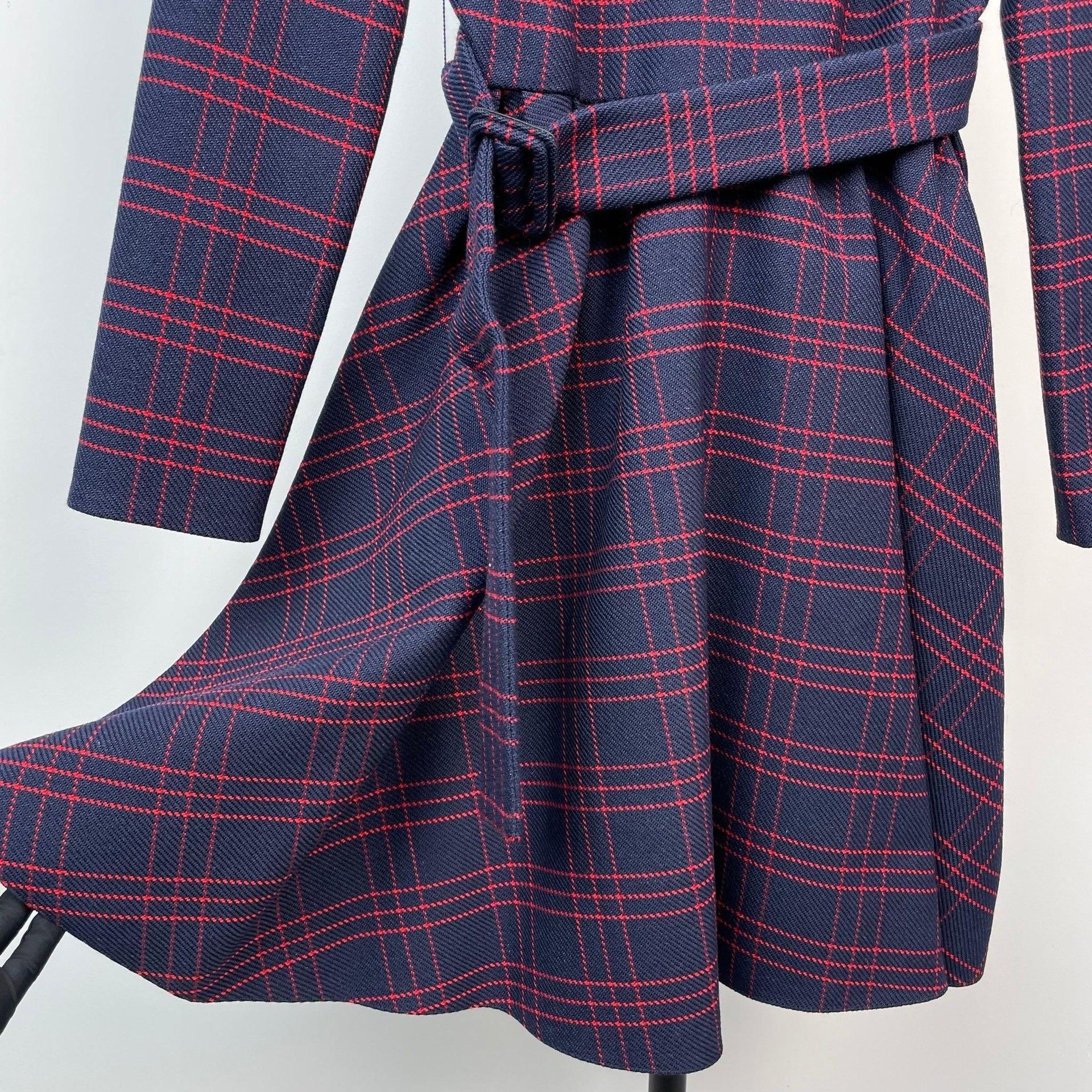 Dior Dior Plaid Blue Dress M Women Size M / US 6-8 / IT 42-44 - 3 Thumbnail