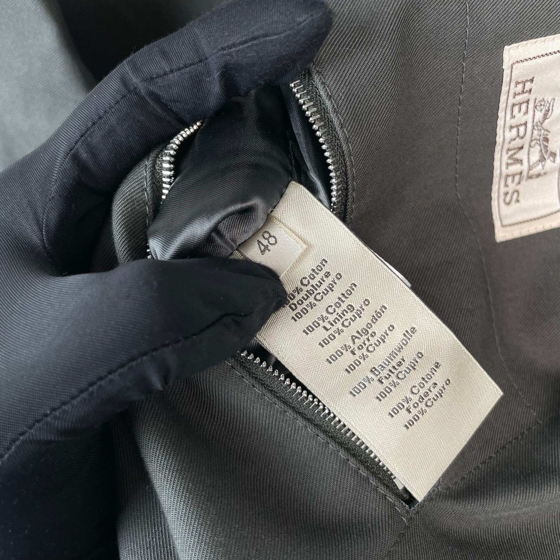 Hermes Hermes Long Gray Light Jacket 48 Men Size US XL / EU 56 / 4 - 8 Thumbnail