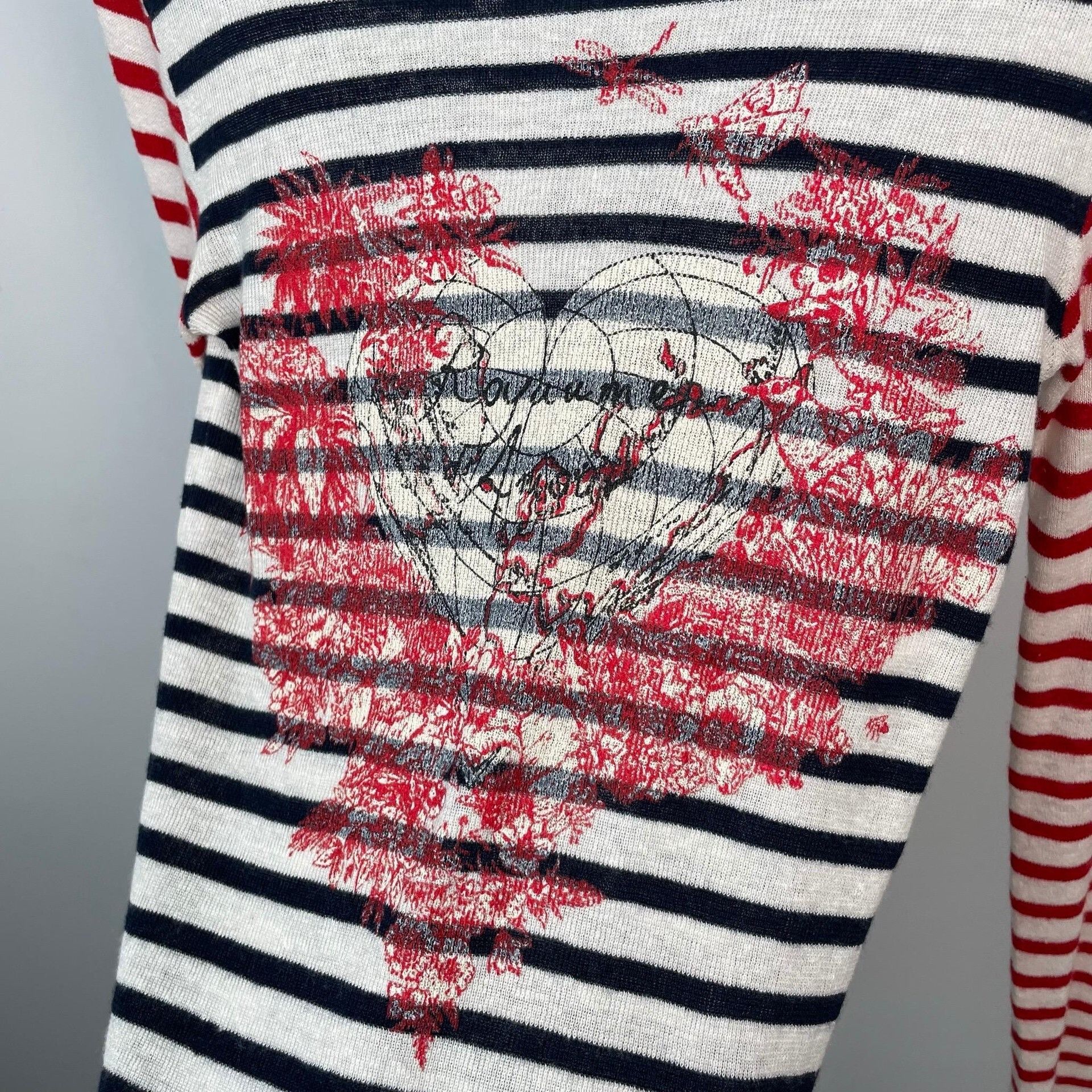 Dior Dior Knit Striped Multi Sweater 34 Women Size XS / US 0-2 / IT 36-38 - 3 Thumbnail