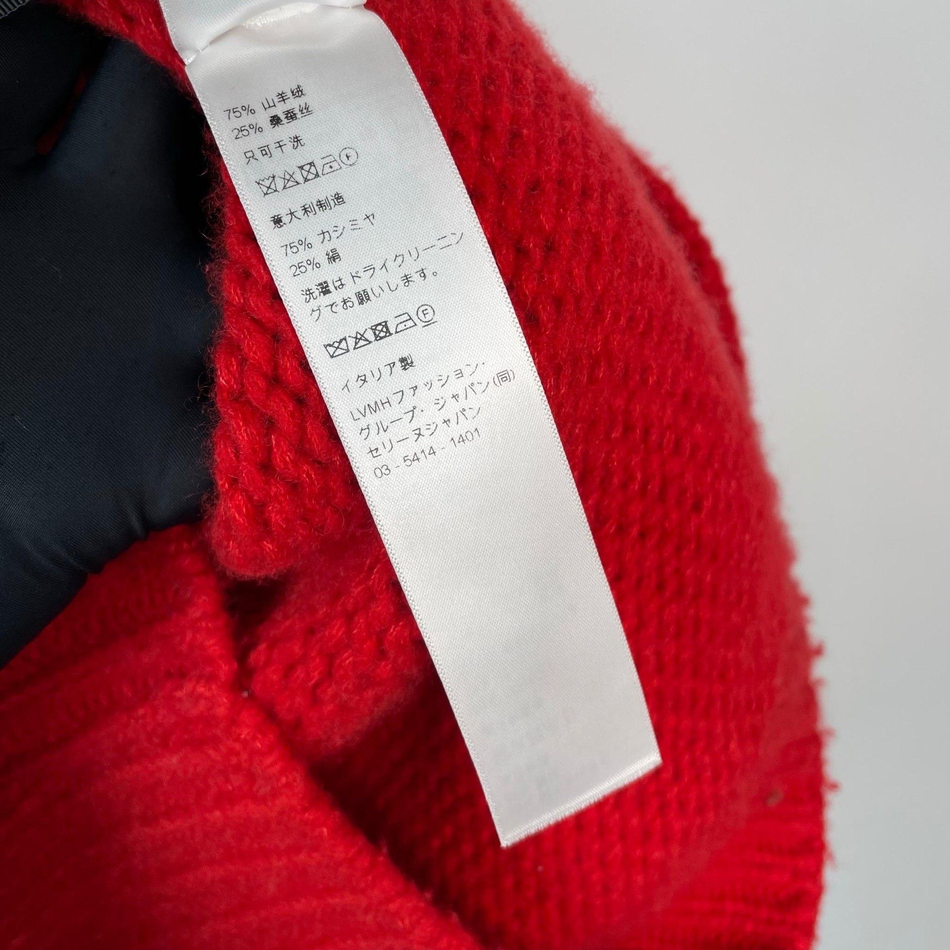 Celine Celine Velvet Red Sweater S Women Size S / US 4 / IT 40 - 9 Thumbnail