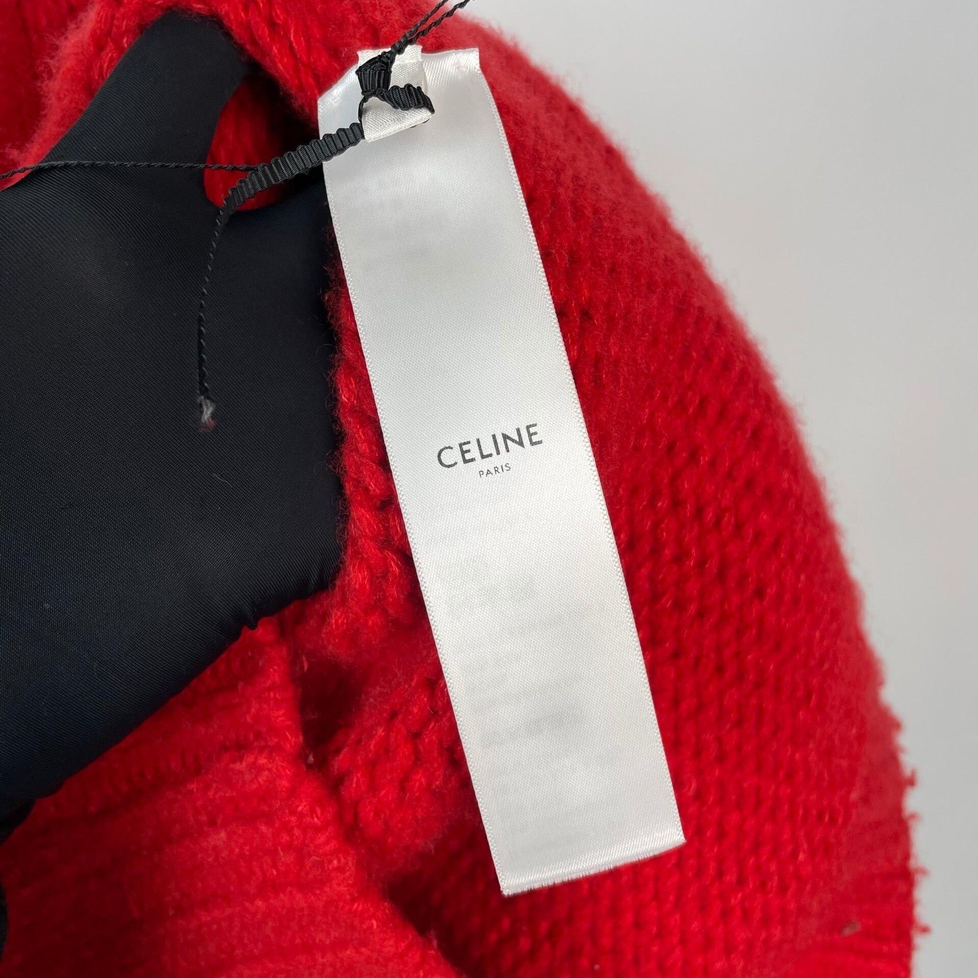 Celine Celine Velvet Red Sweater S Women Size S / US 4 / IT 40 - 7 Thumbnail