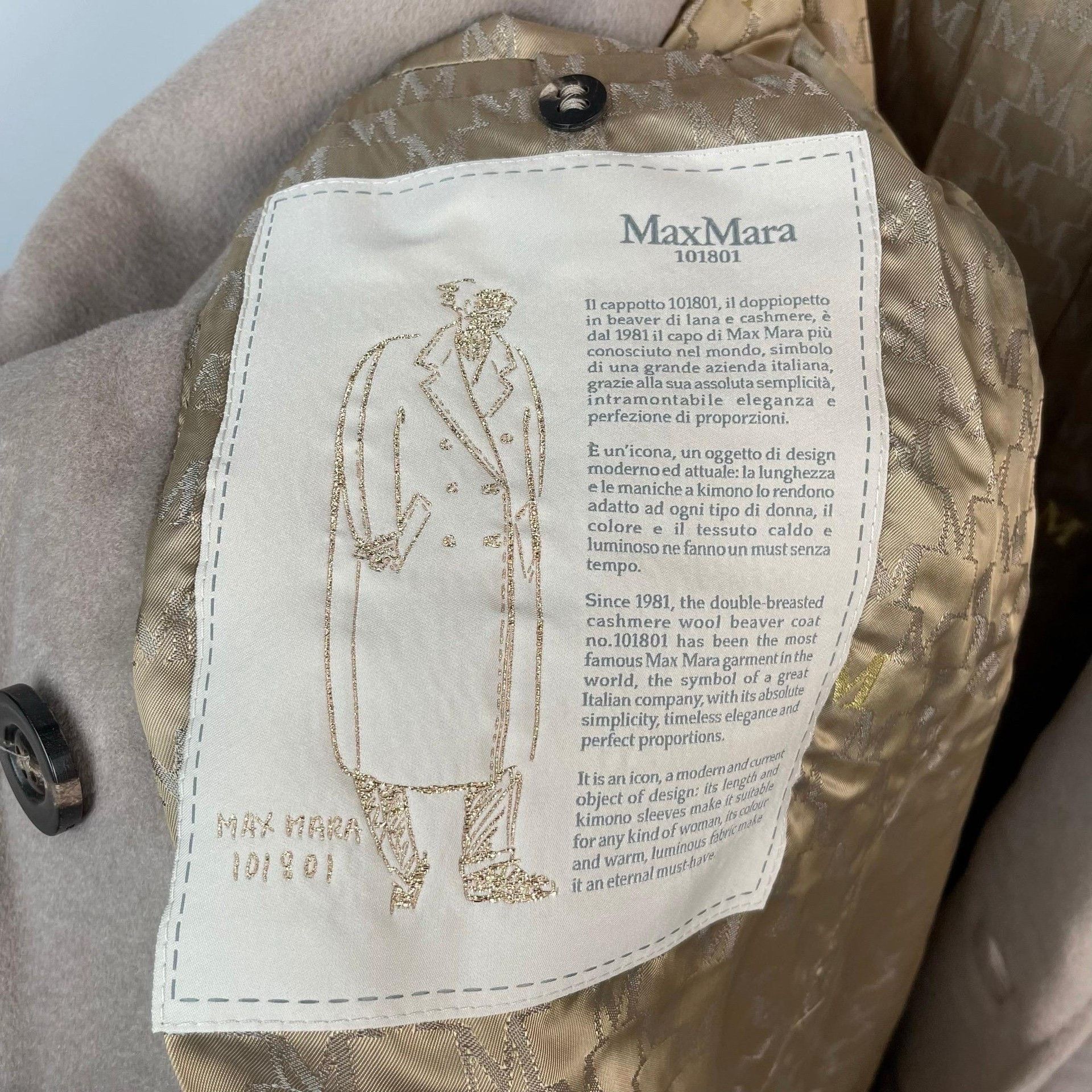 Max Mara Max Mara Long Beige Coat M Women Size M / US 6-8 / IT 42-44 - 8 Thumbnail