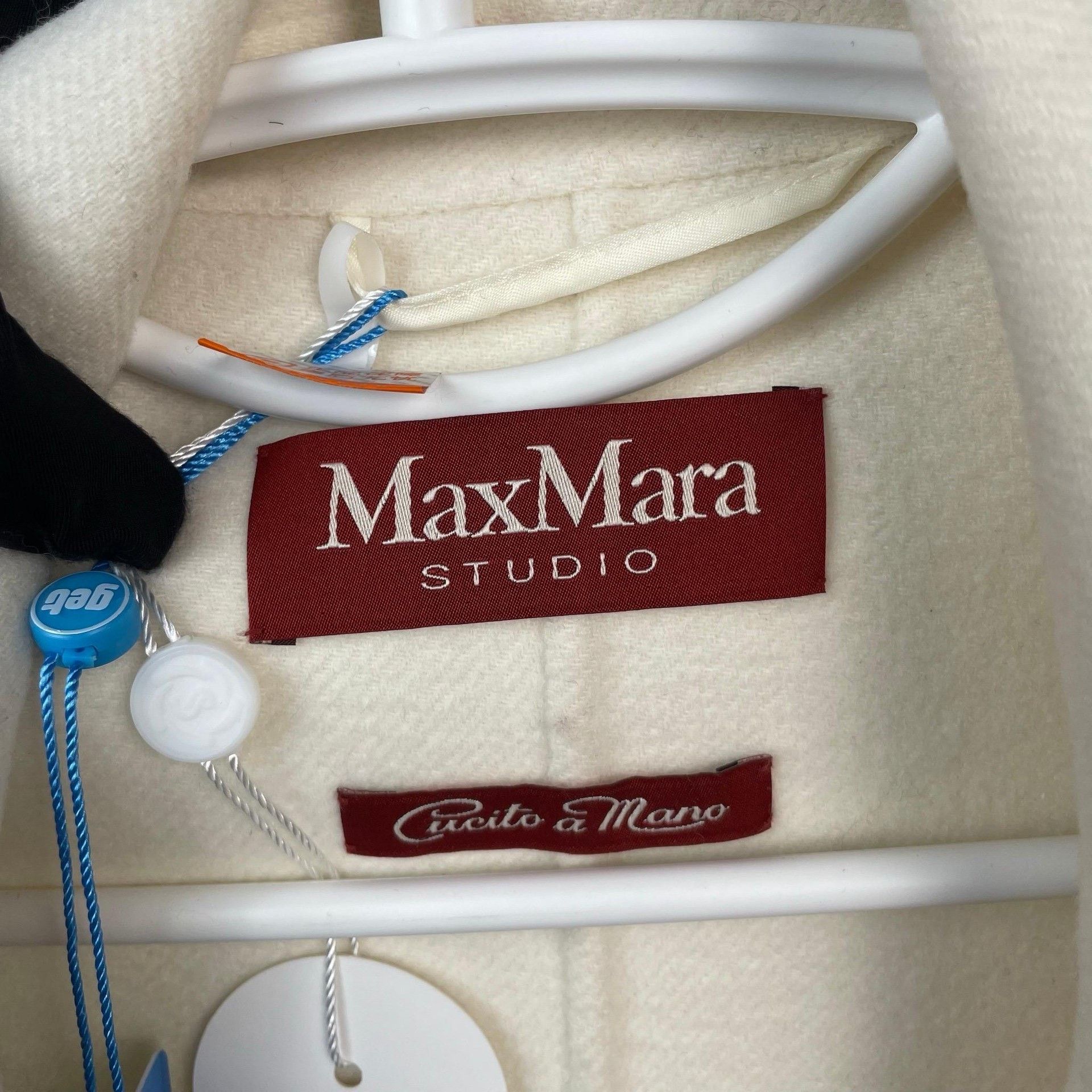 Max Mara Max Mara Long White Coat 42 Women Size M / US 6-8 / IT 42-44 - 4 Thumbnail