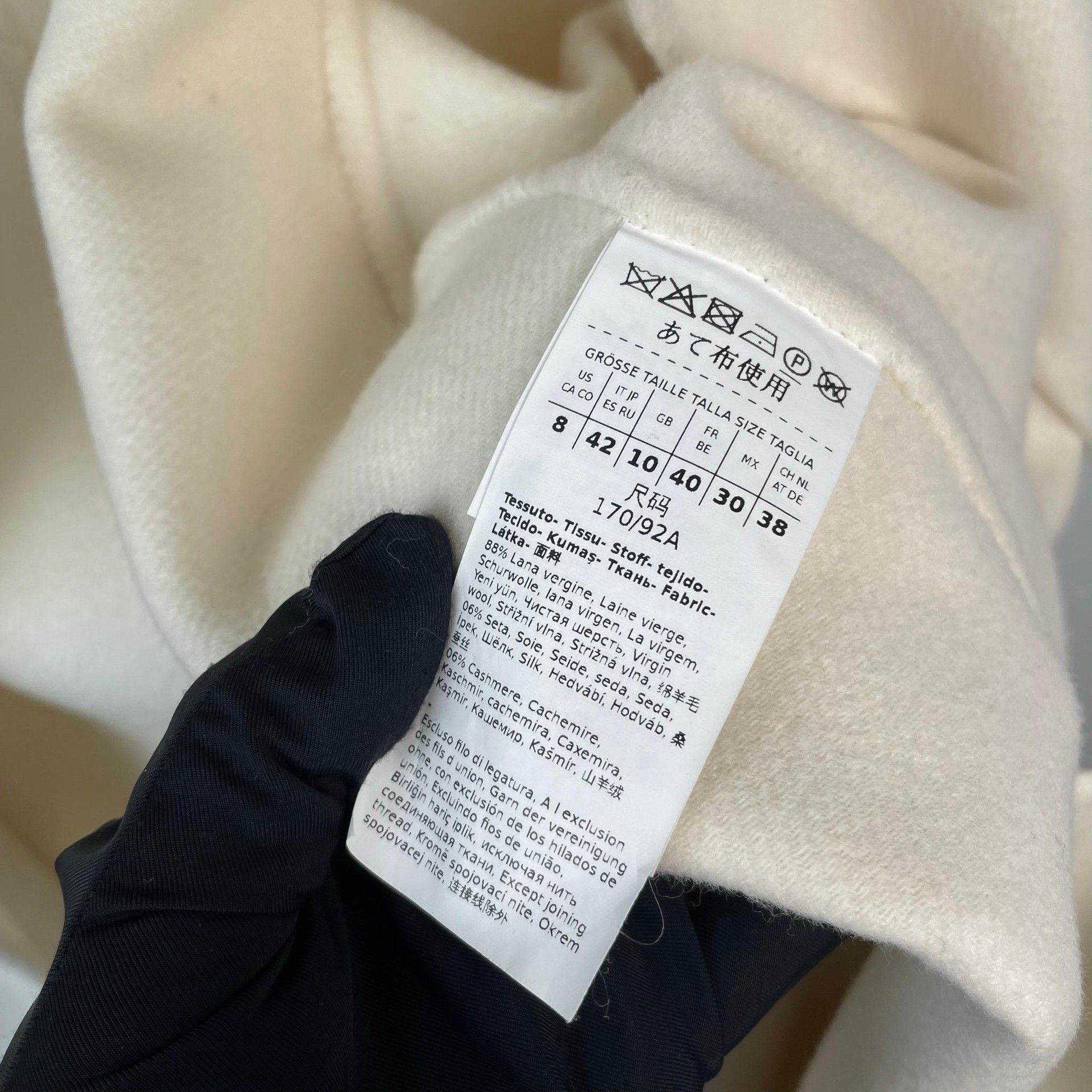 Max Mara Max Mara Long White Coat 42 Women Size M / US 6-8 / IT 42-44 - 6 Thumbnail