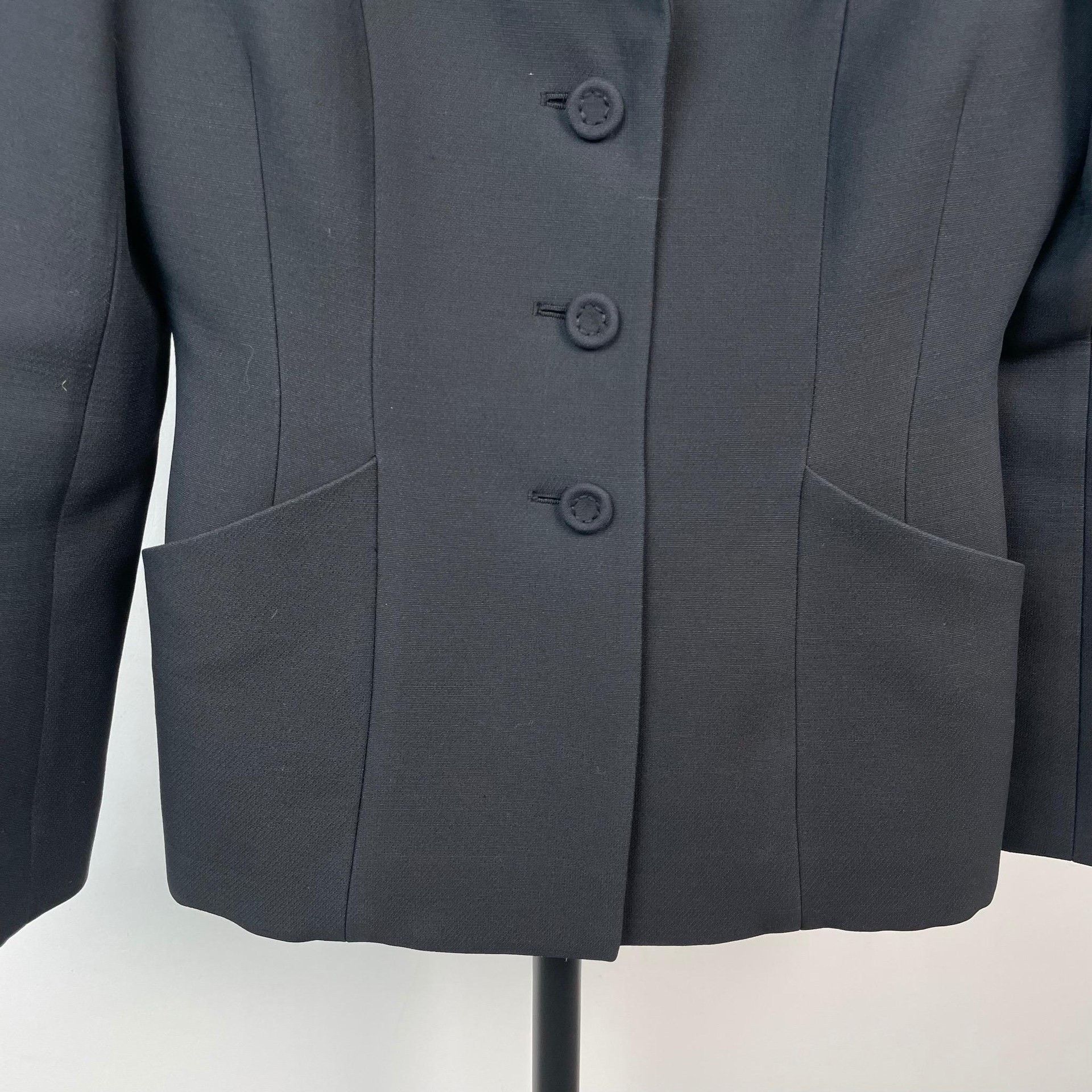 Dior Dior Black Jacket 36 Women Size S / US 4 / IT 40 - 3 Thumbnail