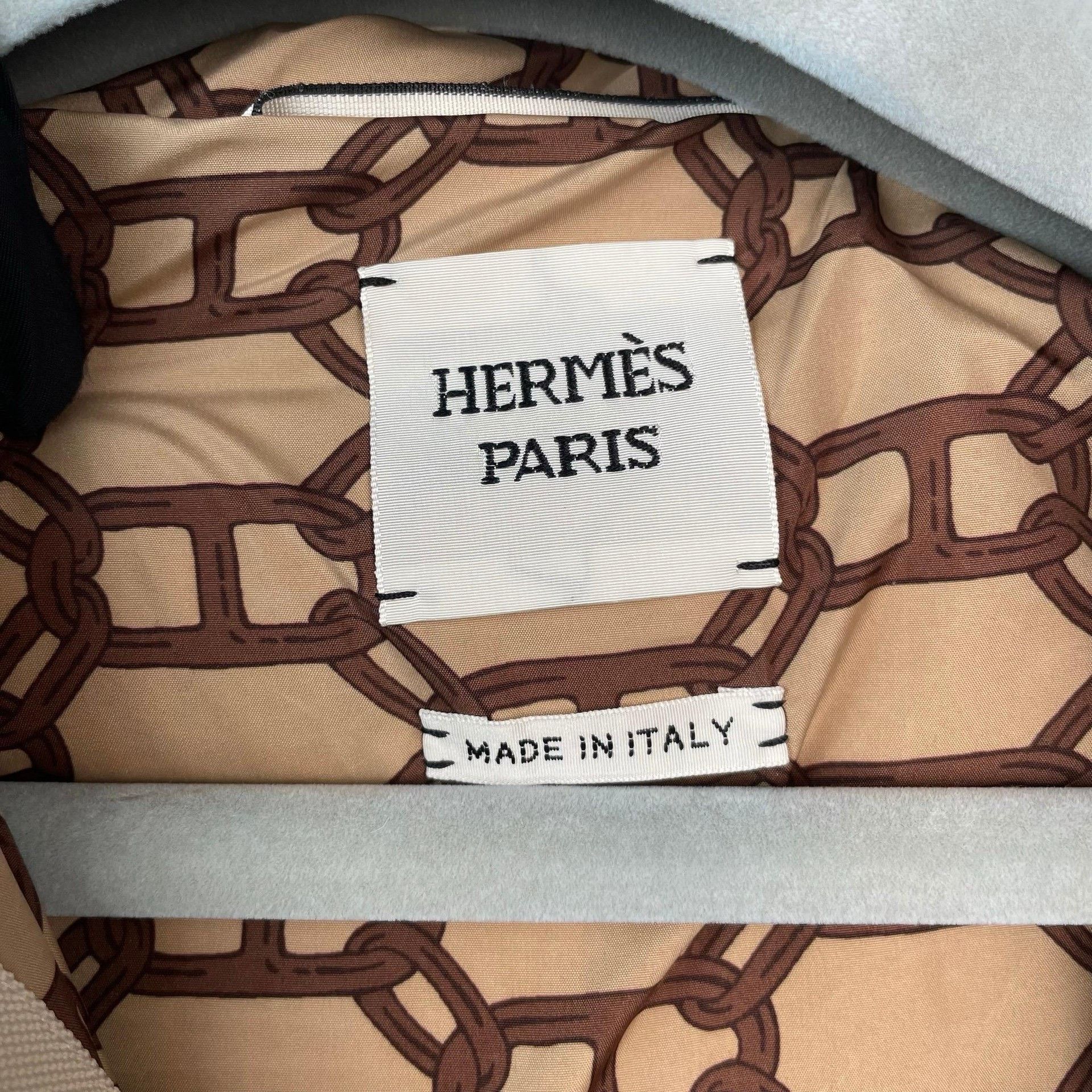 Hermes Hermes Beige Down Jacket M Women Size M / US 6-8 / IT 42-44 - 6 Thumbnail