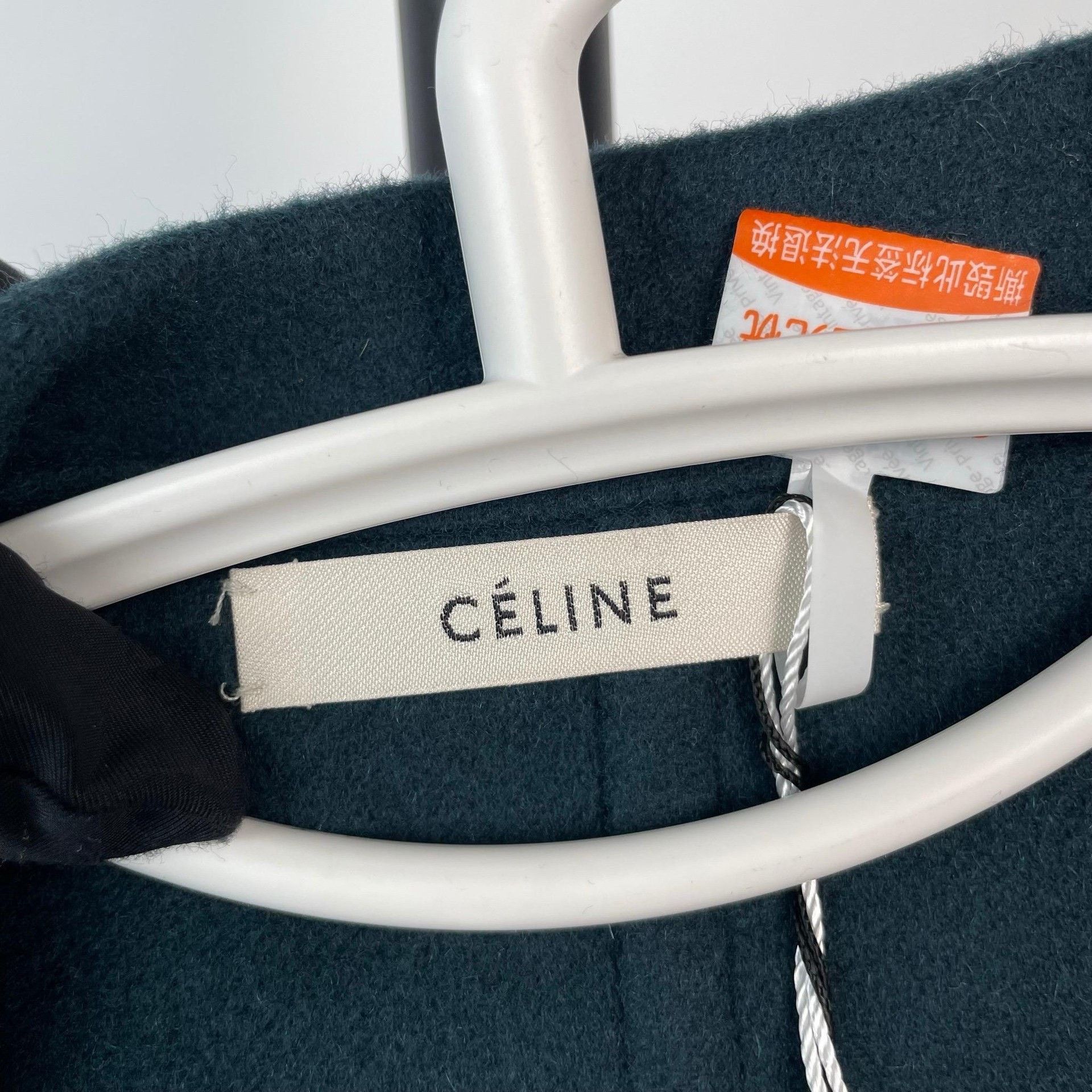 Celine Celine Long Green Coat 36 Women Size S / US 4 / IT 40 - 9 Thumbnail