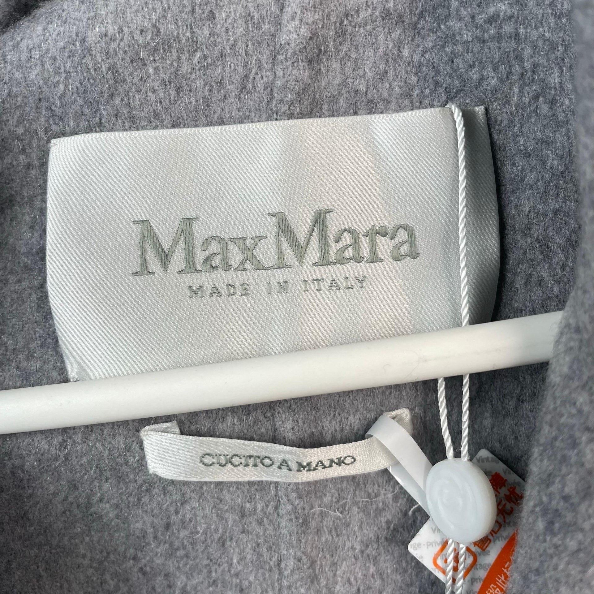 Max Mara Max Mara Silver Coat 36 Women Size S / US 4 / IT 40 - 5 Thumbnail
