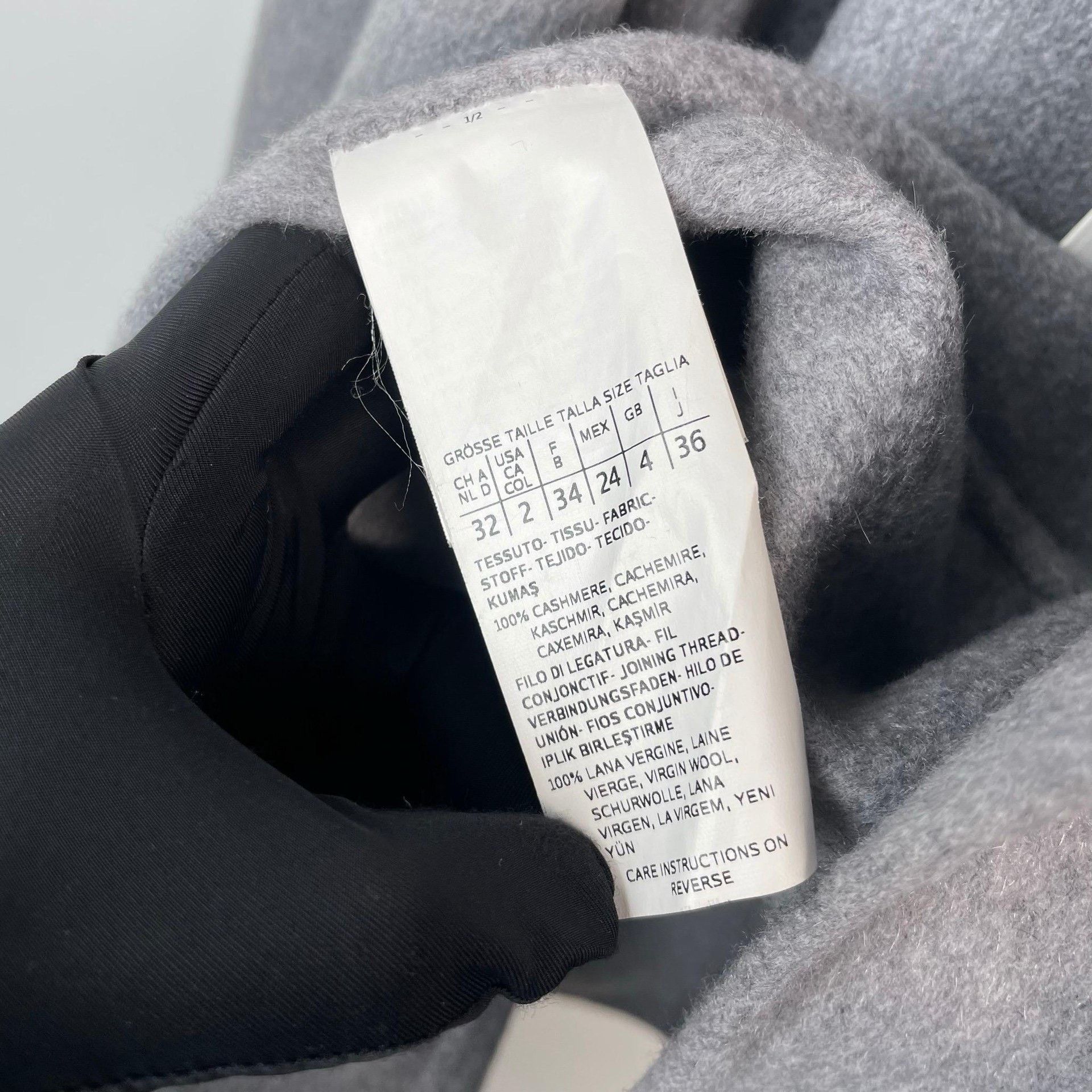 Max Mara Max Mara Silver Coat 36 Women Size S / US 4 / IT 40 - 6 Thumbnail