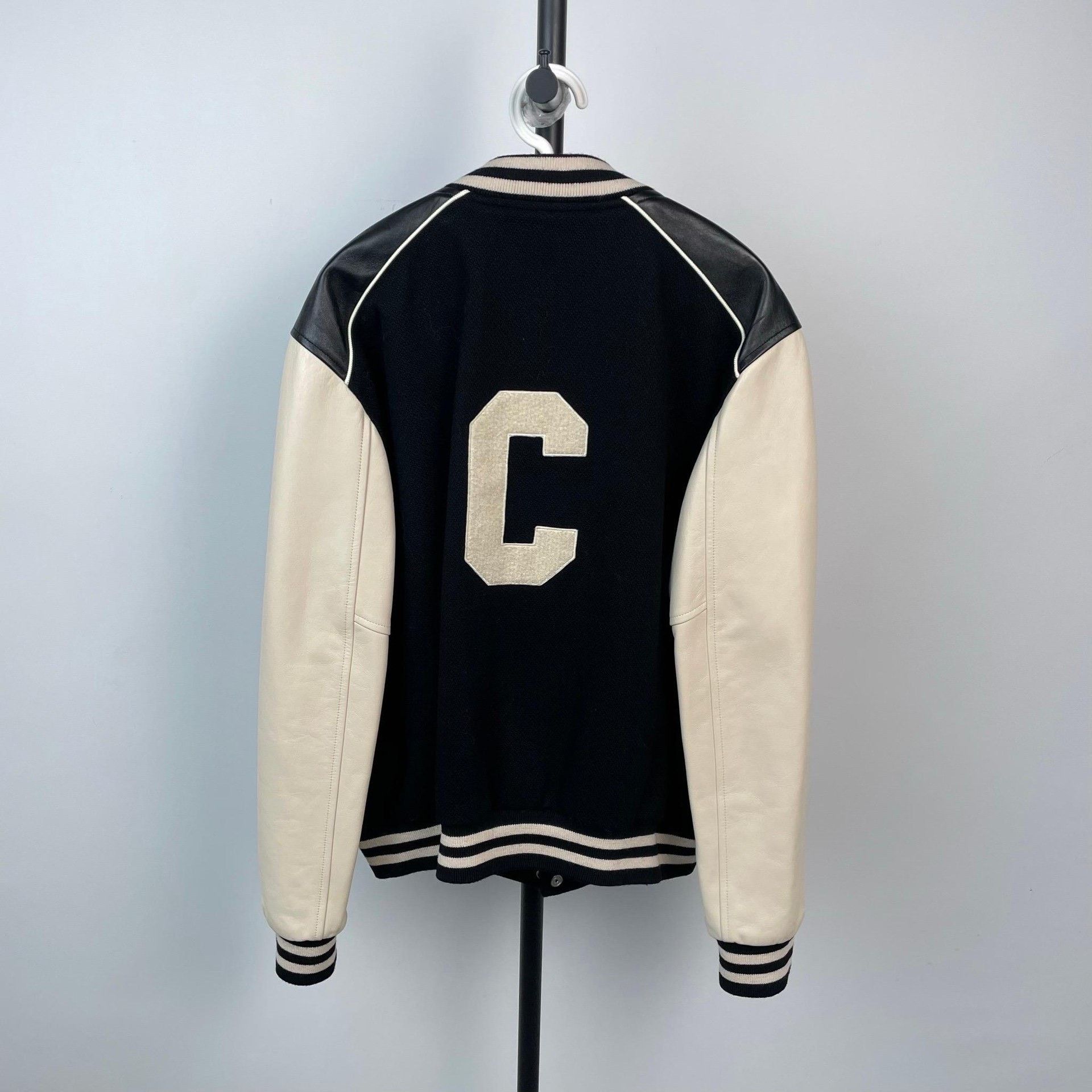 Celine Celine Patchwork Black Jacket XS Women Size XS / US 0-2 / IT 36-38 - 2 Thumbnail