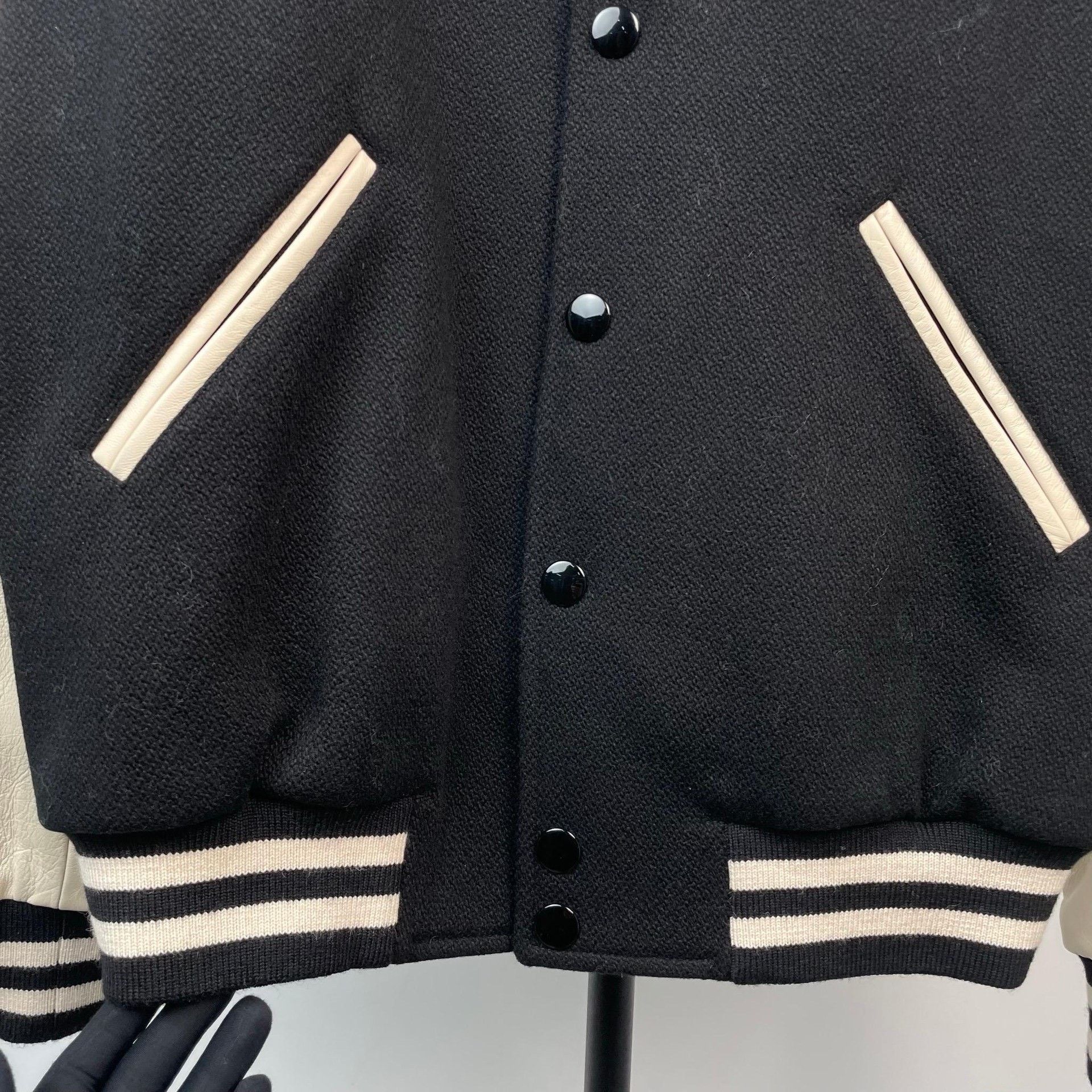 Celine Celine Patchwork Black Jacket XS Women Size XS / US 0-2 / IT 36-38 - 4 Thumbnail
