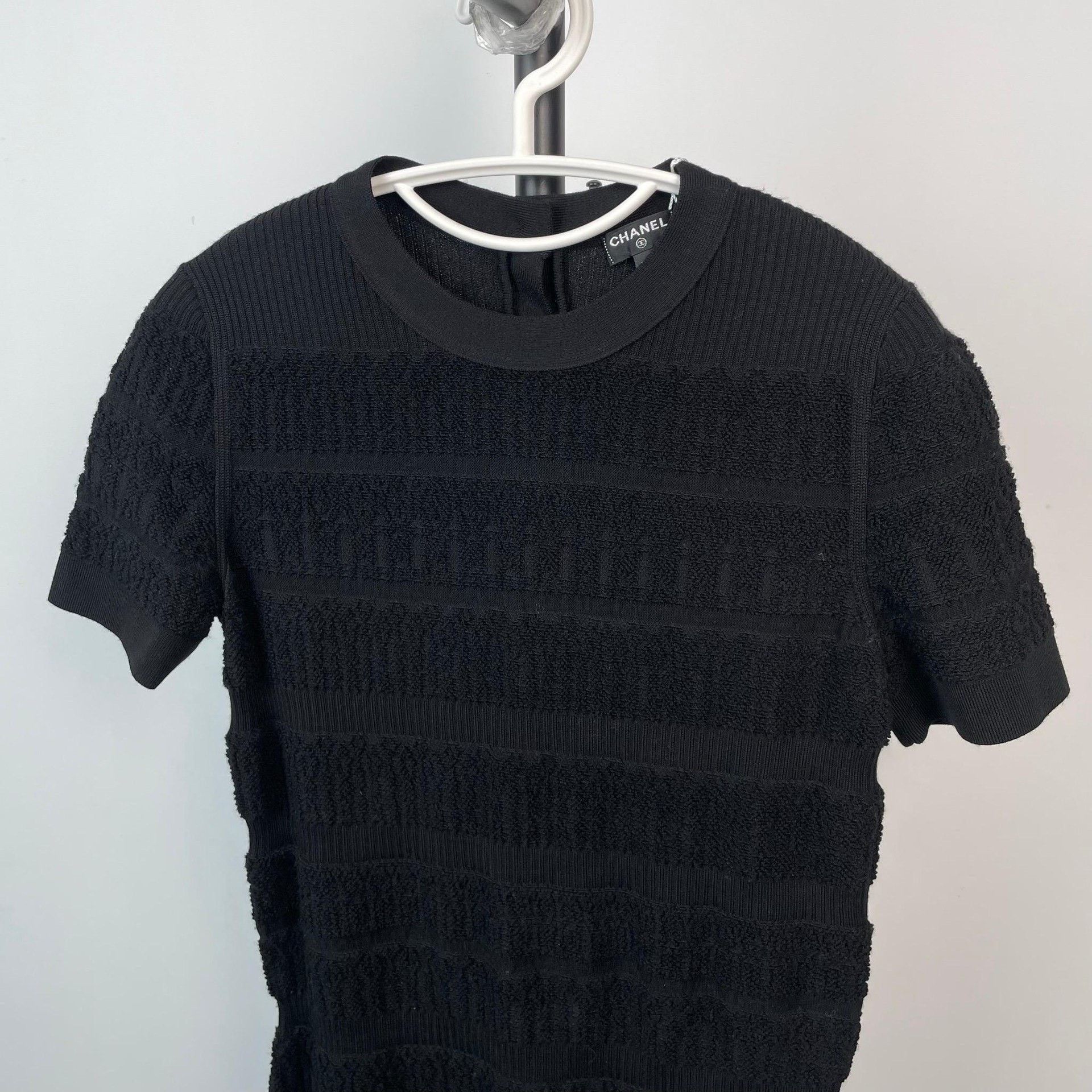 Chanel Chanel Knit Wool Black Dress 34 Women Size XS / US 0-2 / IT 36-38 - 2 Thumbnail