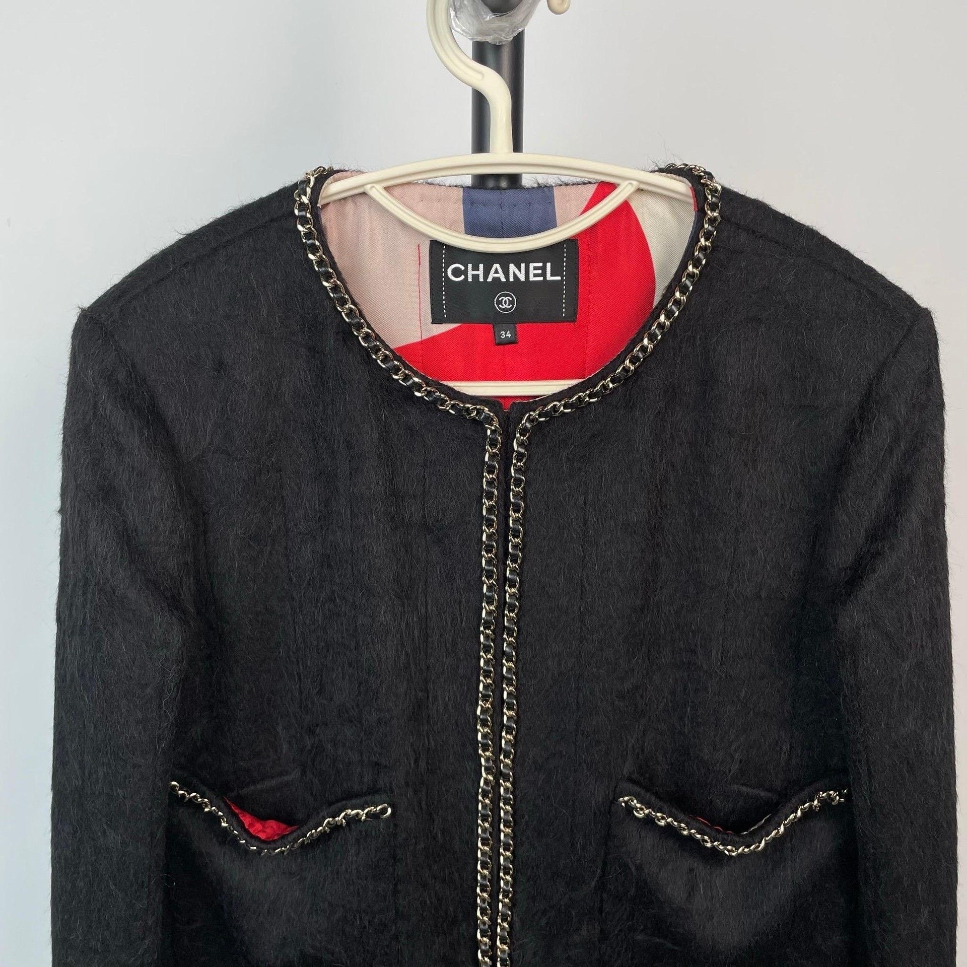 Chanel Chanel Black Heavy Coat 34 Men Size US XS / EU 42 / 0 - 6 Thumbnail