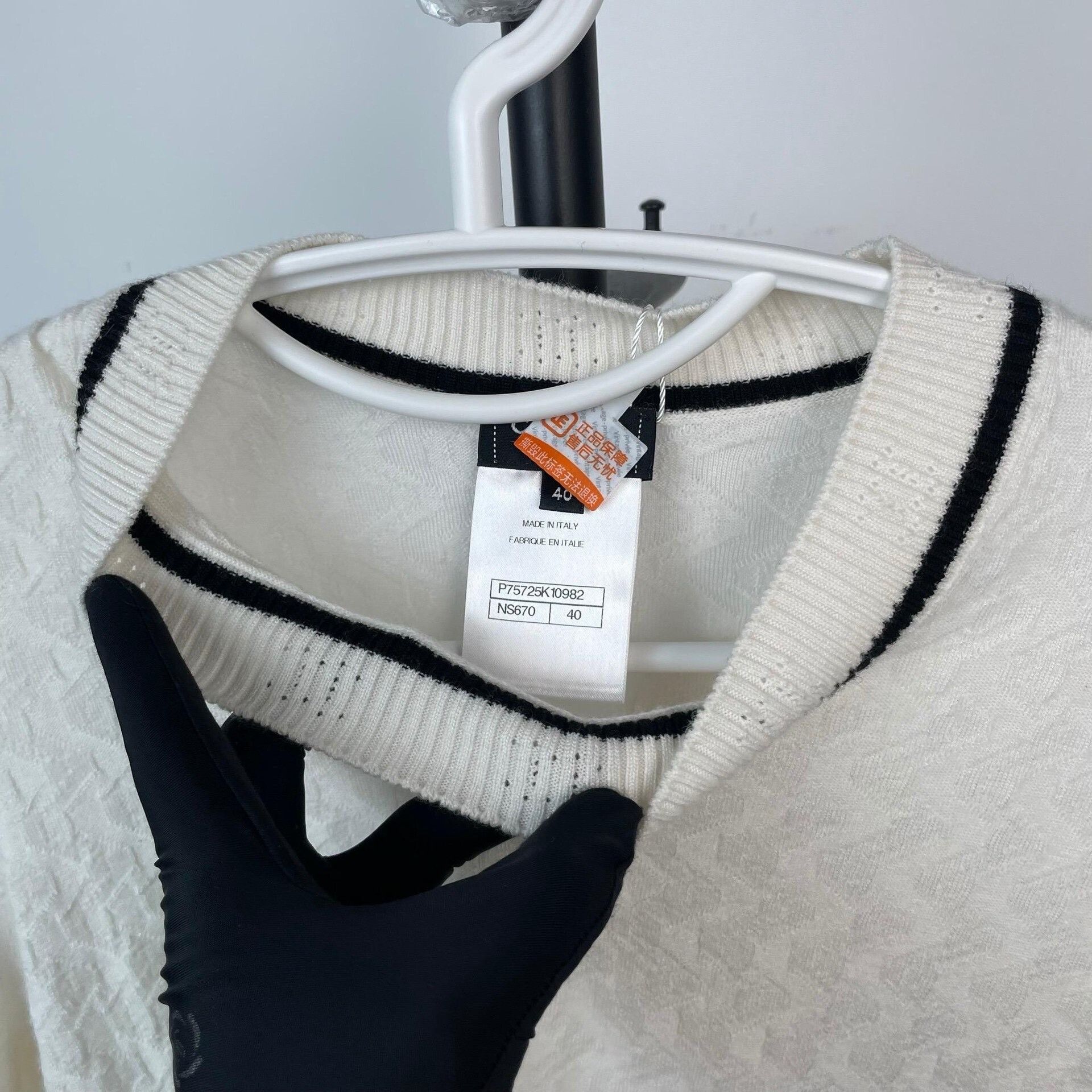 Chanel Chanel White Sweater 23 Women Size XS / US 0-2 / IT 36-38 - 4 Thumbnail