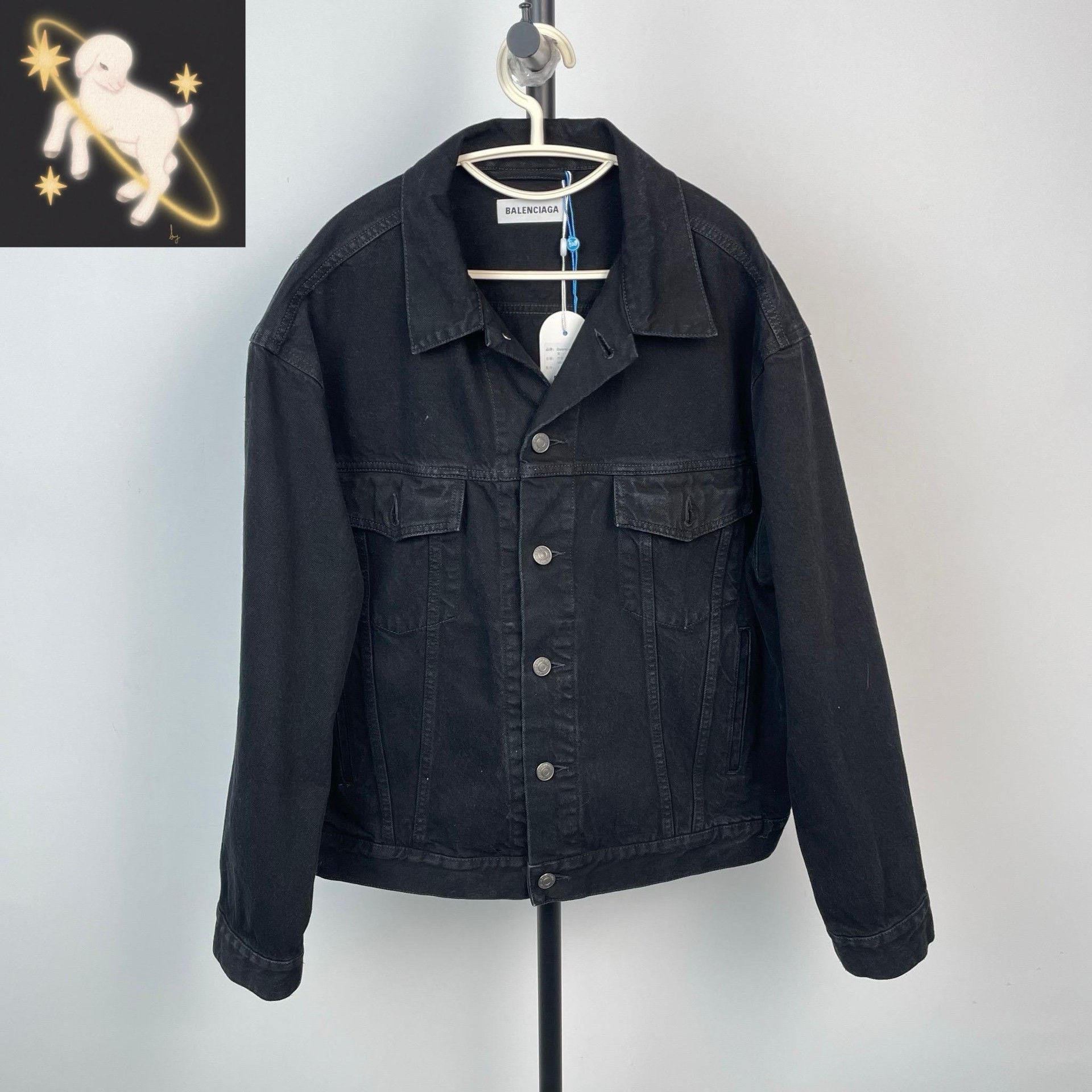 Balenciaga Balenciaga Black Jacket 36 Women Size S / US 4 / IT 40 - 2 Thumbnail