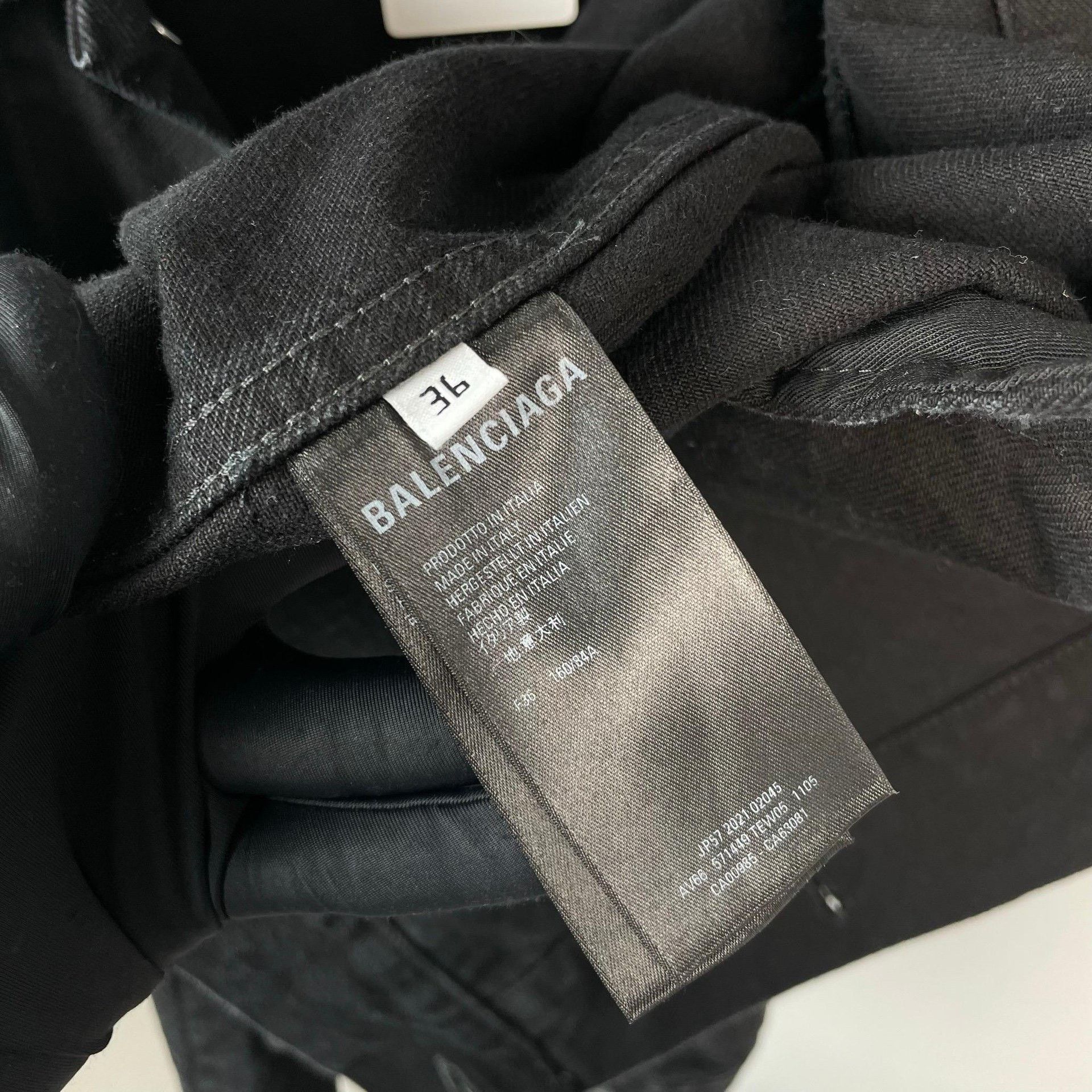 Balenciaga Balenciaga Black Jacket 36 Women Size S / US 4 / IT 40 - 5 Thumbnail