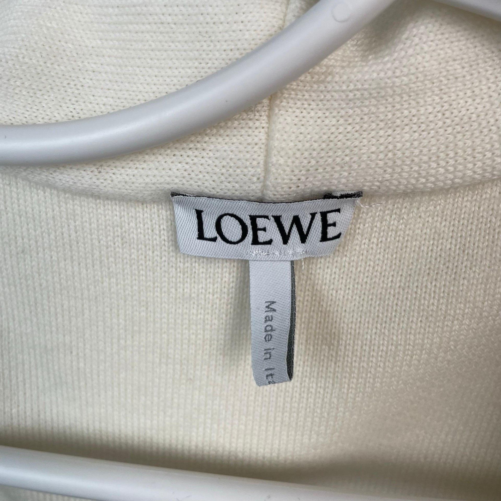 Loewe Loewe Retro White Sweater S Women Size S / US 4 / IT 40 - 4 Thumbnail
