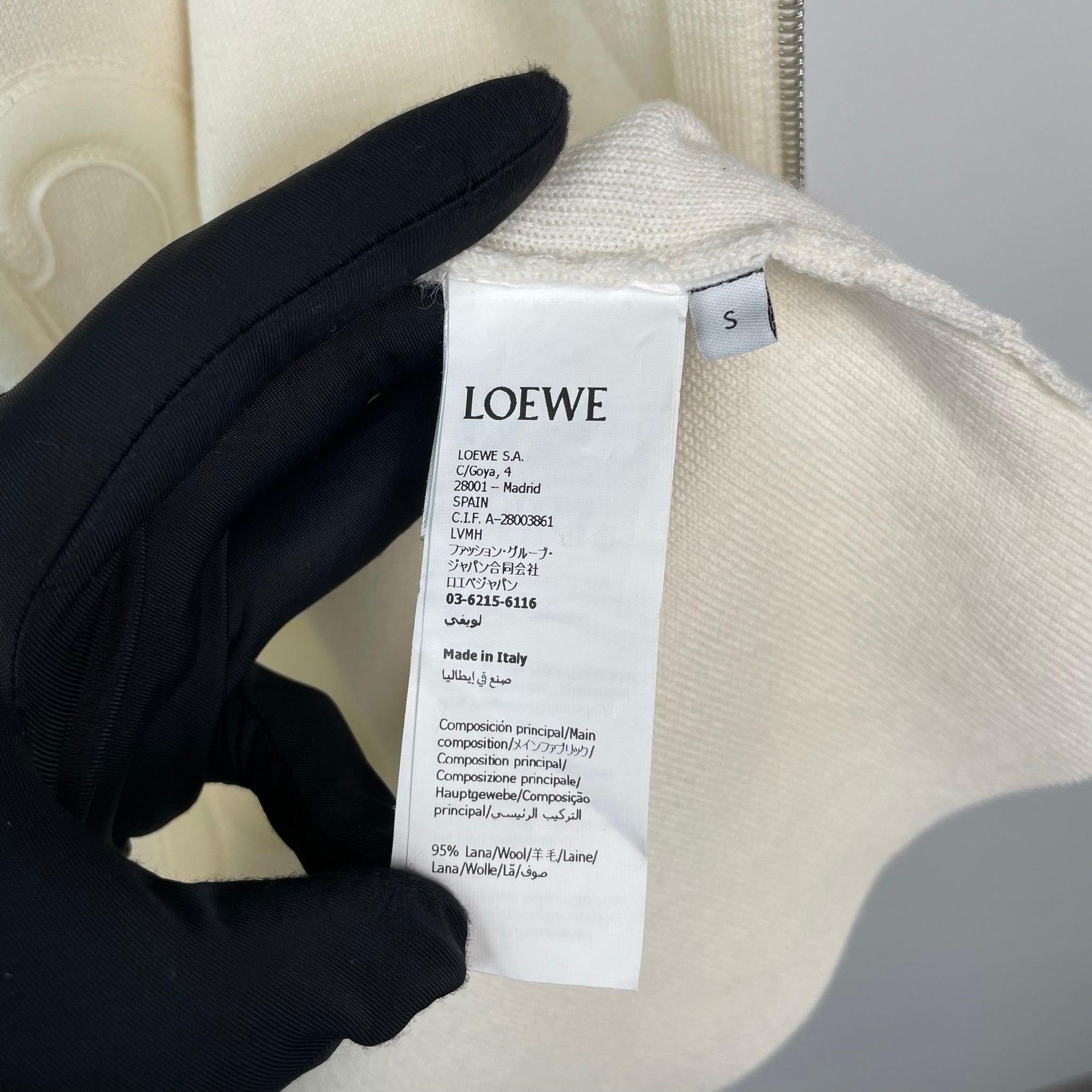 Loewe Loewe Retro White Sweater S Women Size S / US 4 / IT 40 - 5 Thumbnail