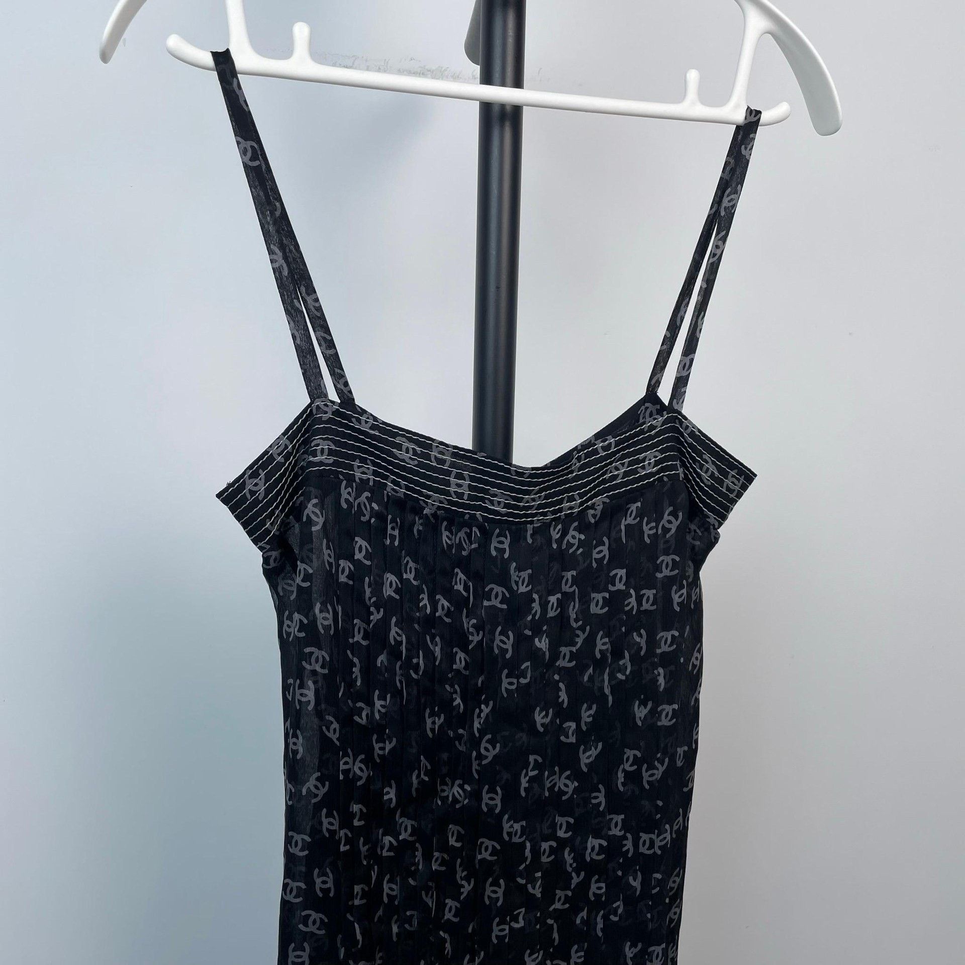 Chanel Chanel Black Mini Dress 34 Women Size XXS / US 00 / IT 34 - 9 Thumbnail