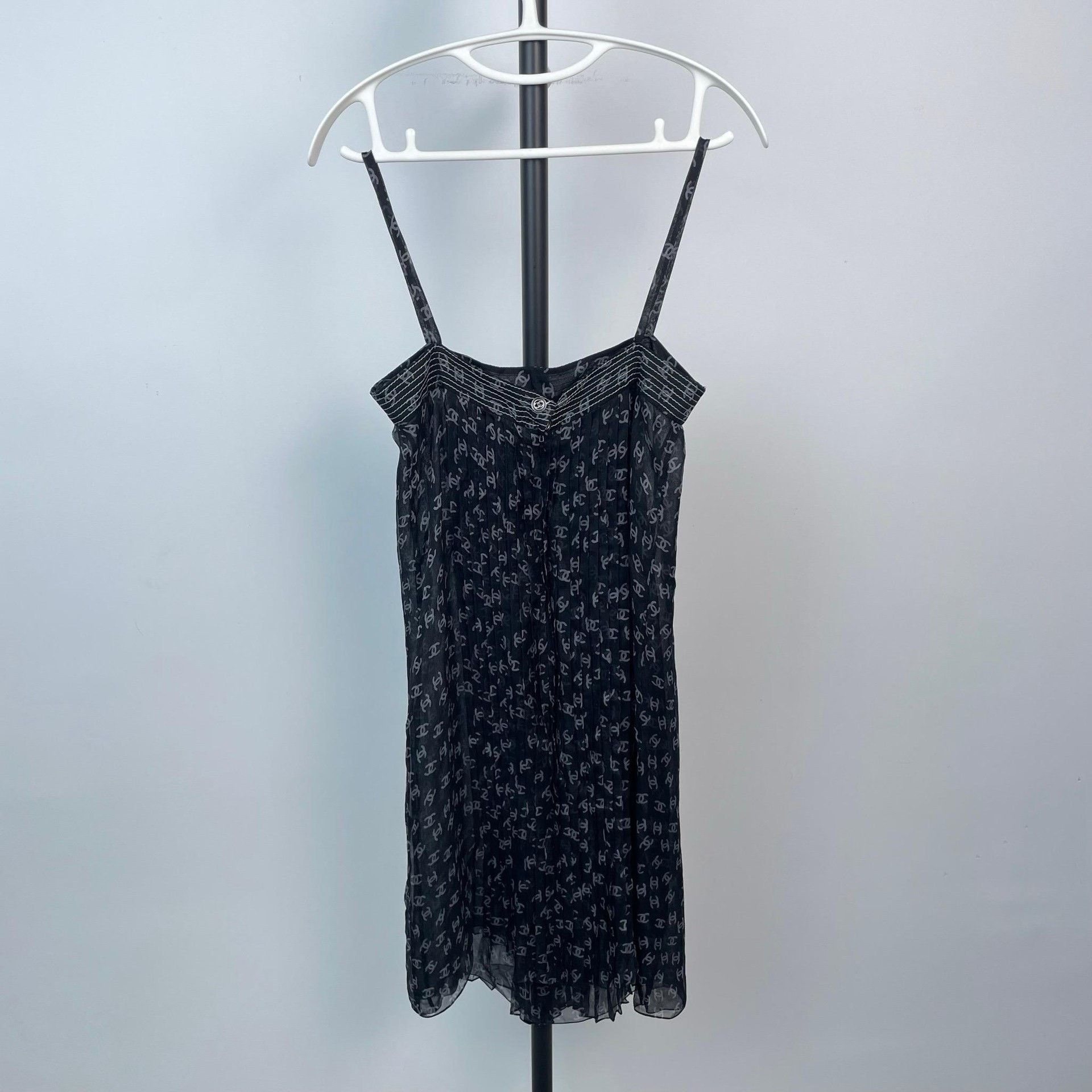 Chanel Chanel Black Mini Dress 34 Women Size XXS / US 00 / IT 34 - 2 Thumbnail