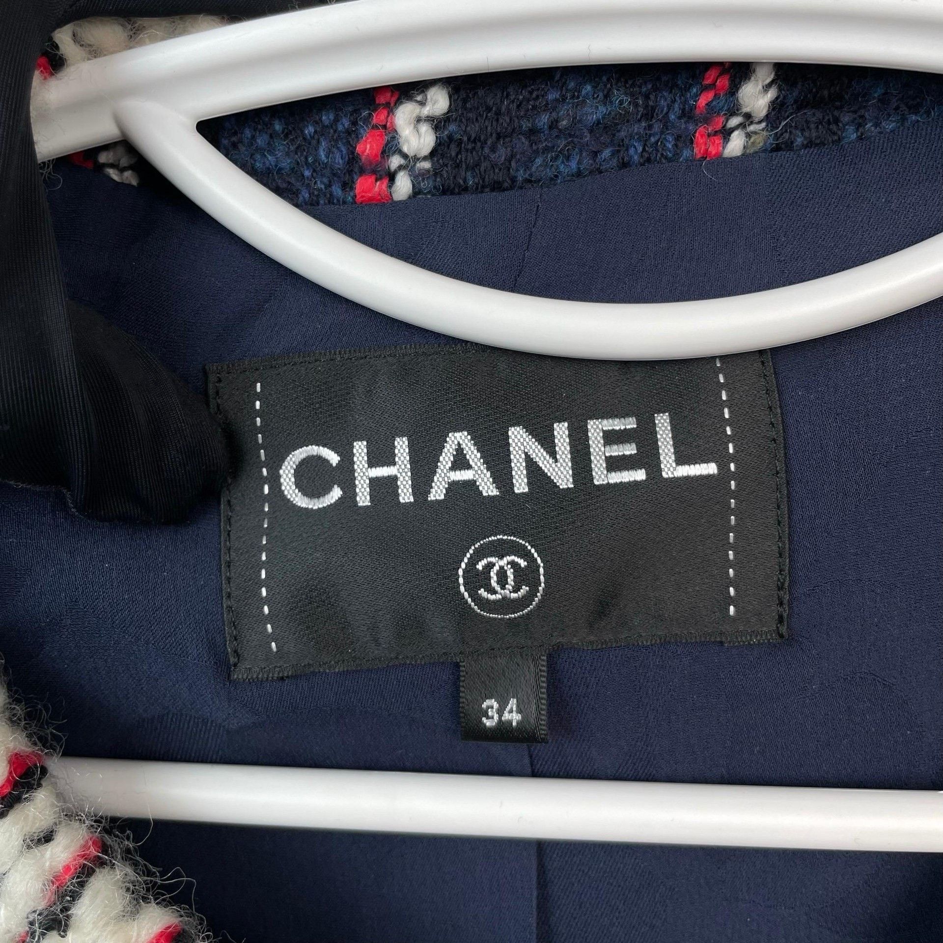 Chanel Chanel Blue Vest 34 Women Size XS / US 0-2 / IT 36-38 - 5 Thumbnail