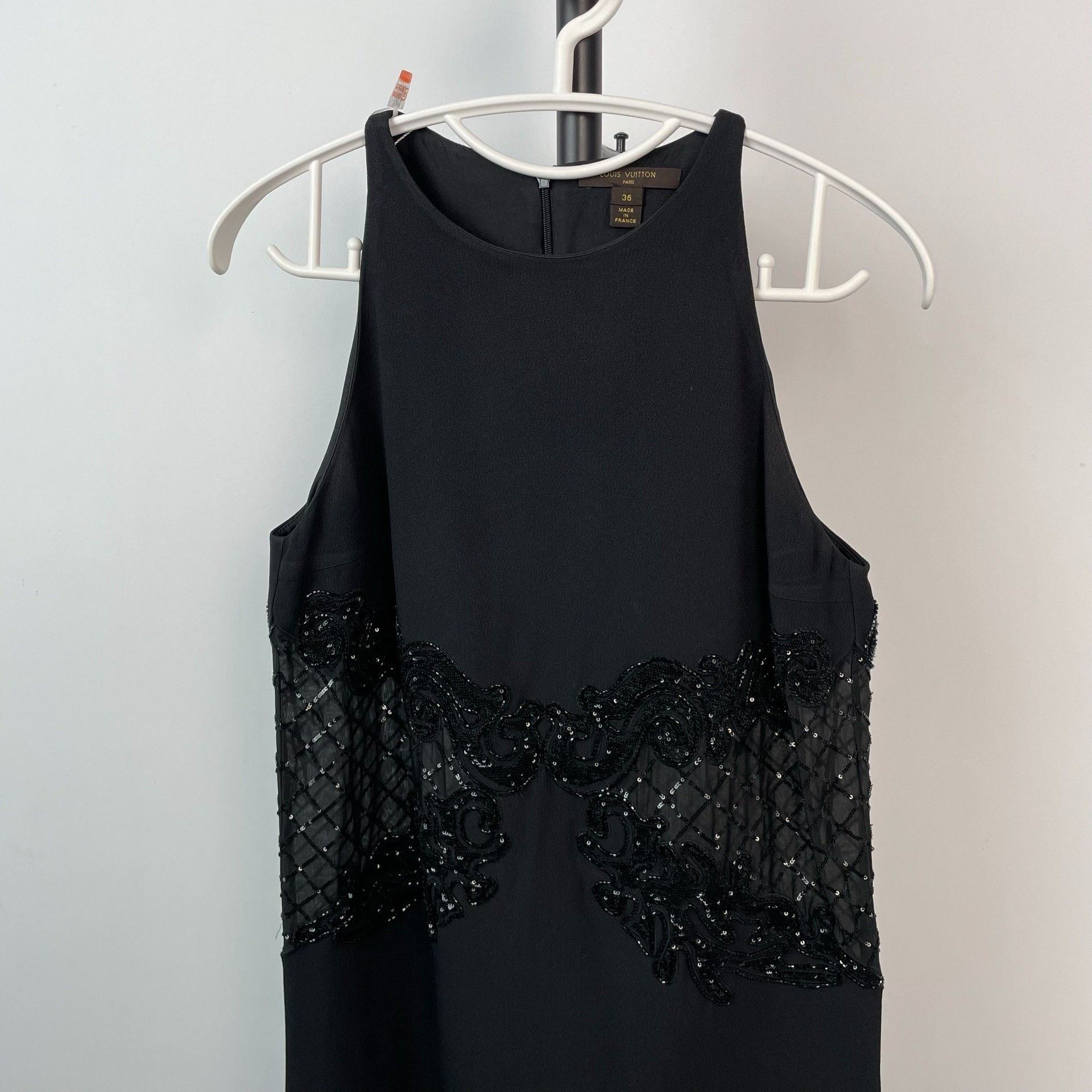 Louis Vuitton Louis Vuitton Black Dress 36 Women Size S / US 4 / IT 40 - 2 Thumbnail