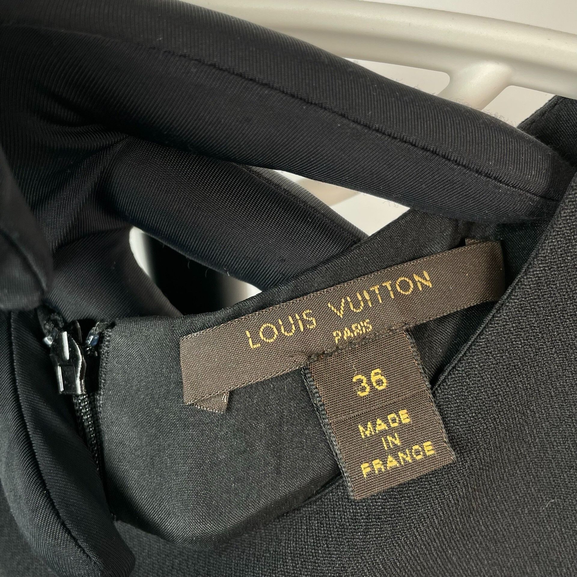 Louis Vuitton Louis Vuitton Black Dress 36 Women Size S / US 4 / IT 40 - 5 Thumbnail
