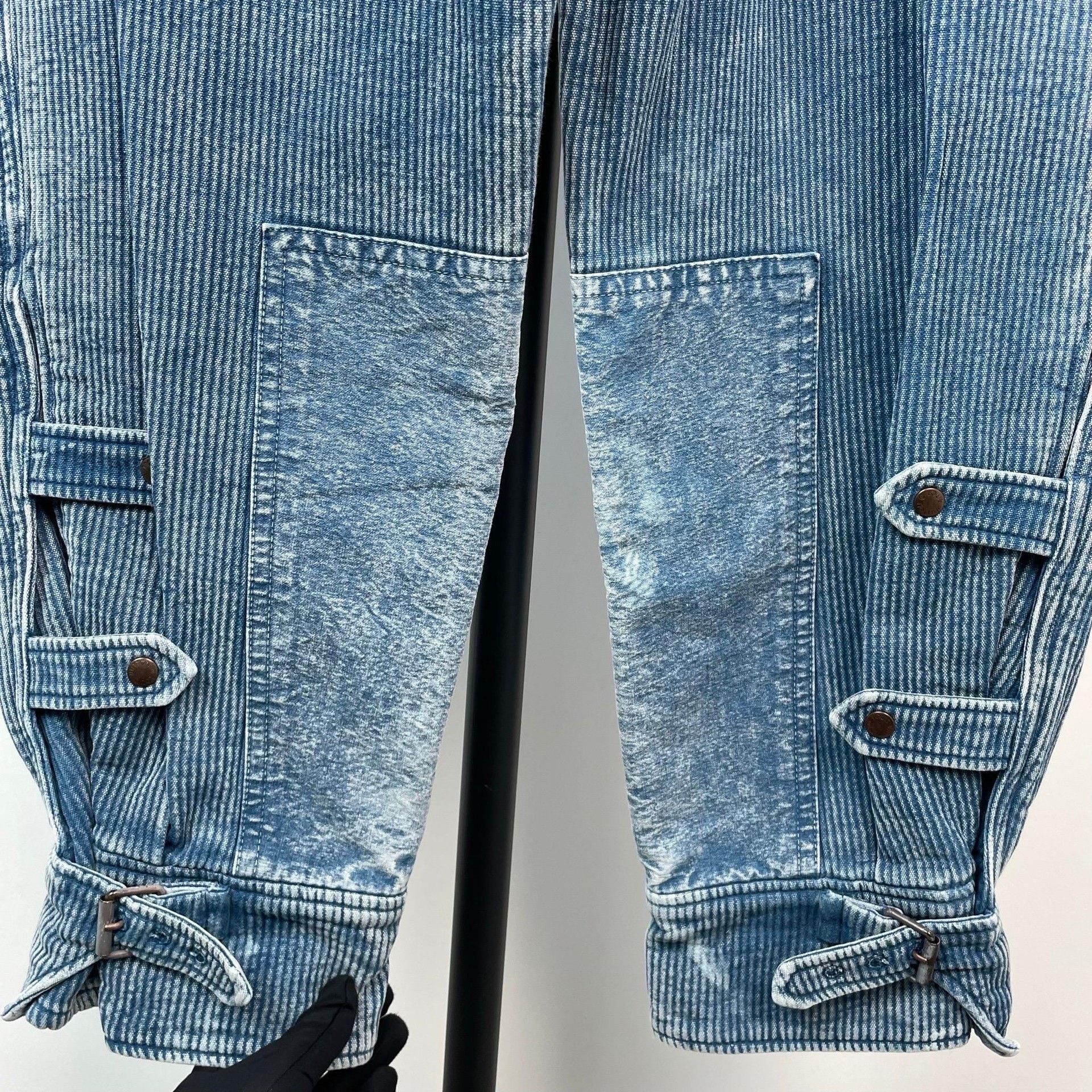 Louis Vuitton Louis Vuitton Corduroy Blue Casual Pants 36 Men Size US 36 / EU 52 - 5 Thumbnail