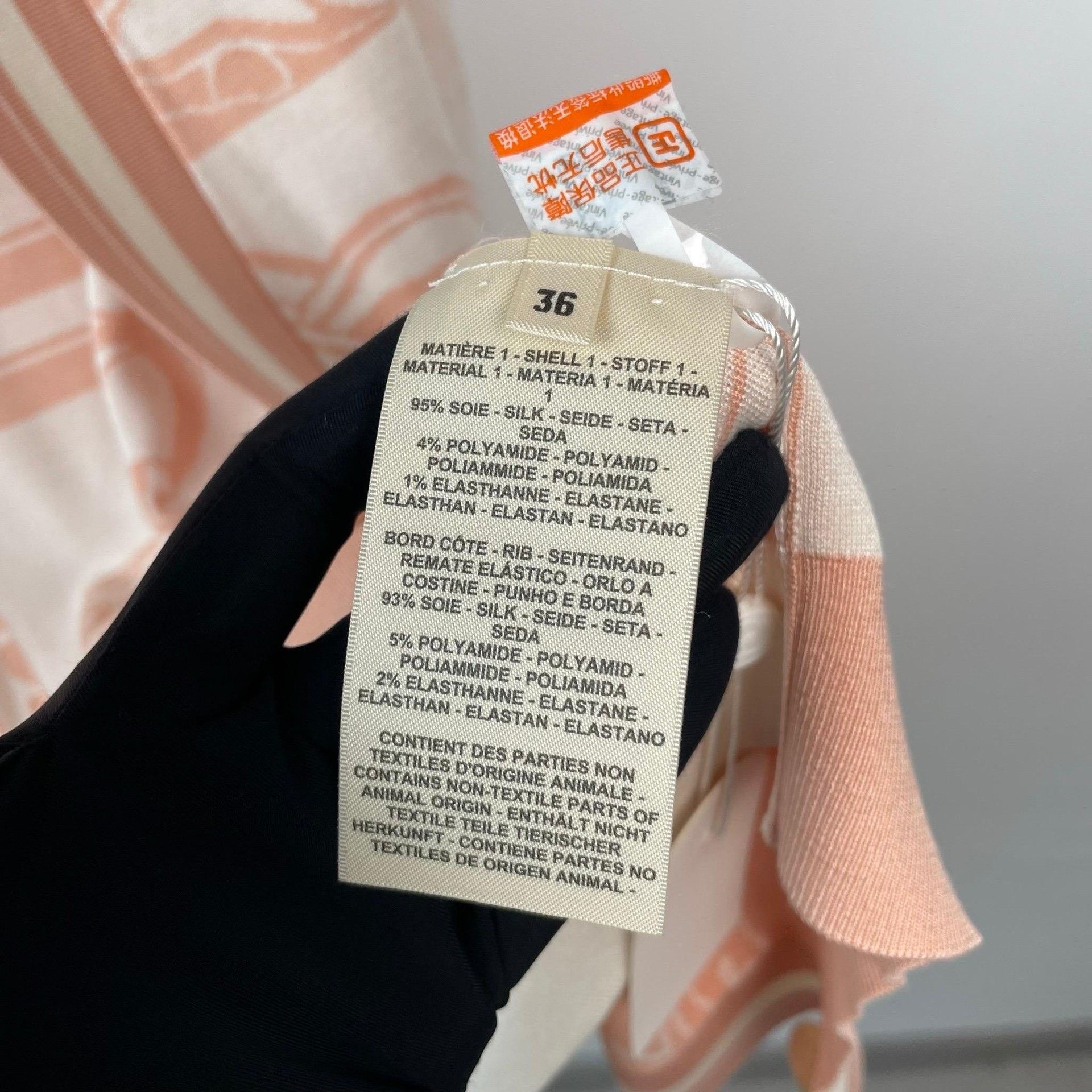Hermes Hermes Pink Sweater 36 Women Size S / US 4 / IT 40 - 6 Thumbnail