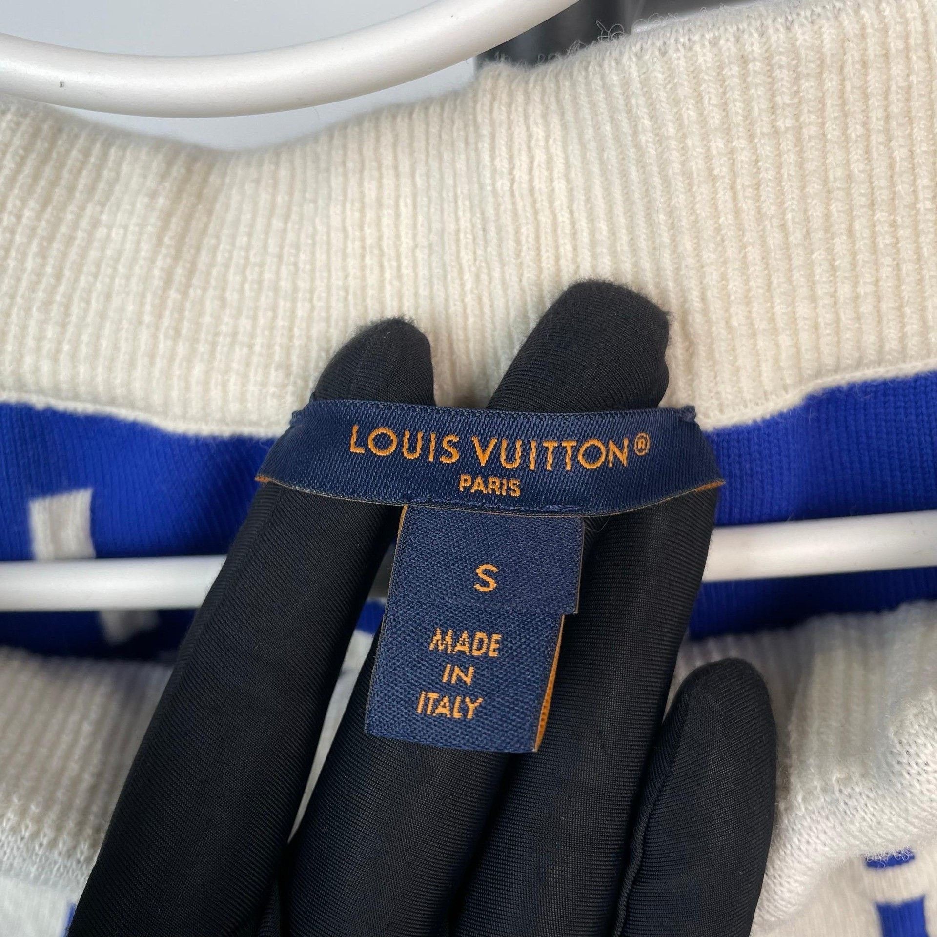 Louis Vuitton Louis Vuitton Blue Hoodie S Men Size US S / EU 44-46 / 1 - 7 Thumbnail