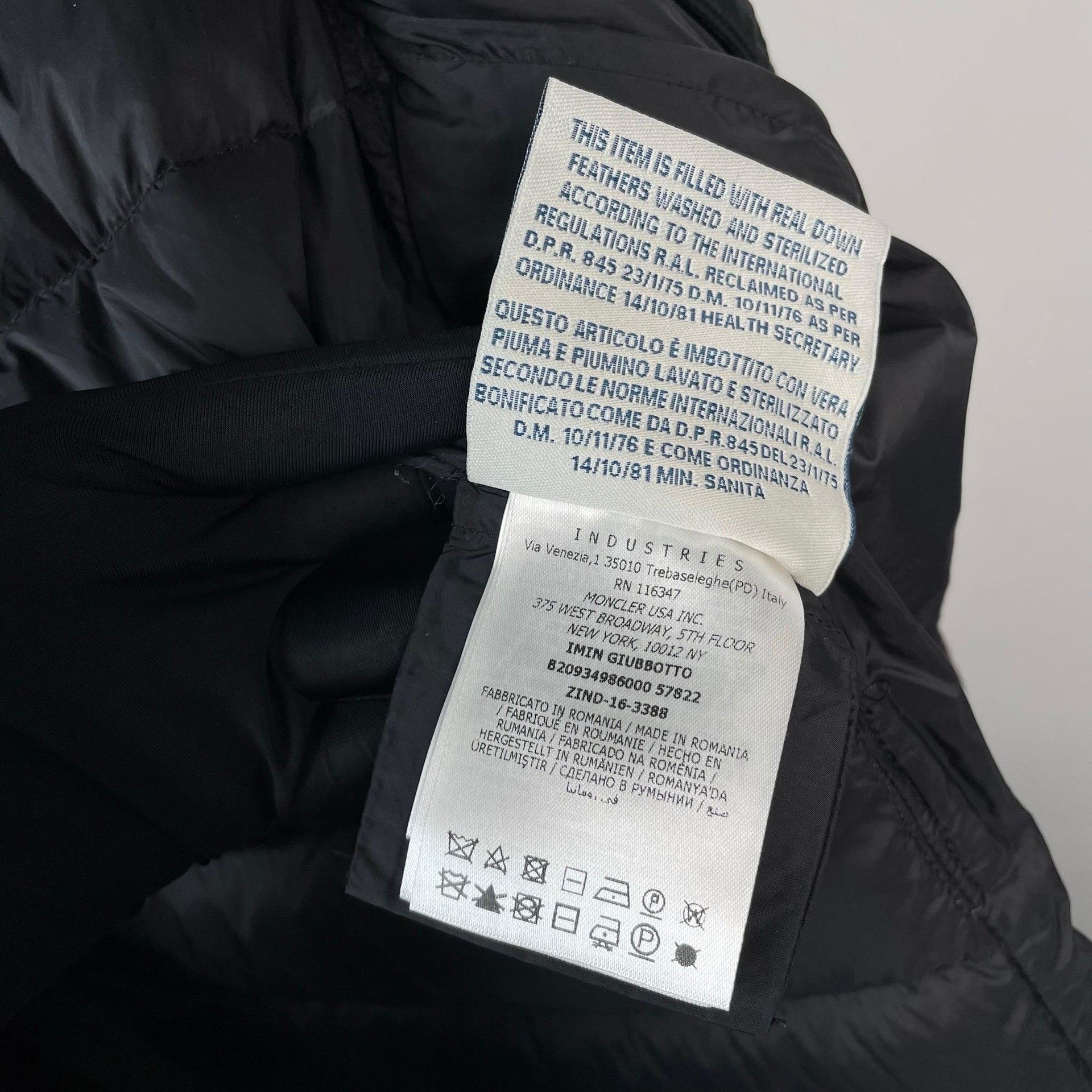 Moncler Moncler Down Long Black Down Jacket S Women Size S / US 4 / IT 40 - 9 Thumbnail