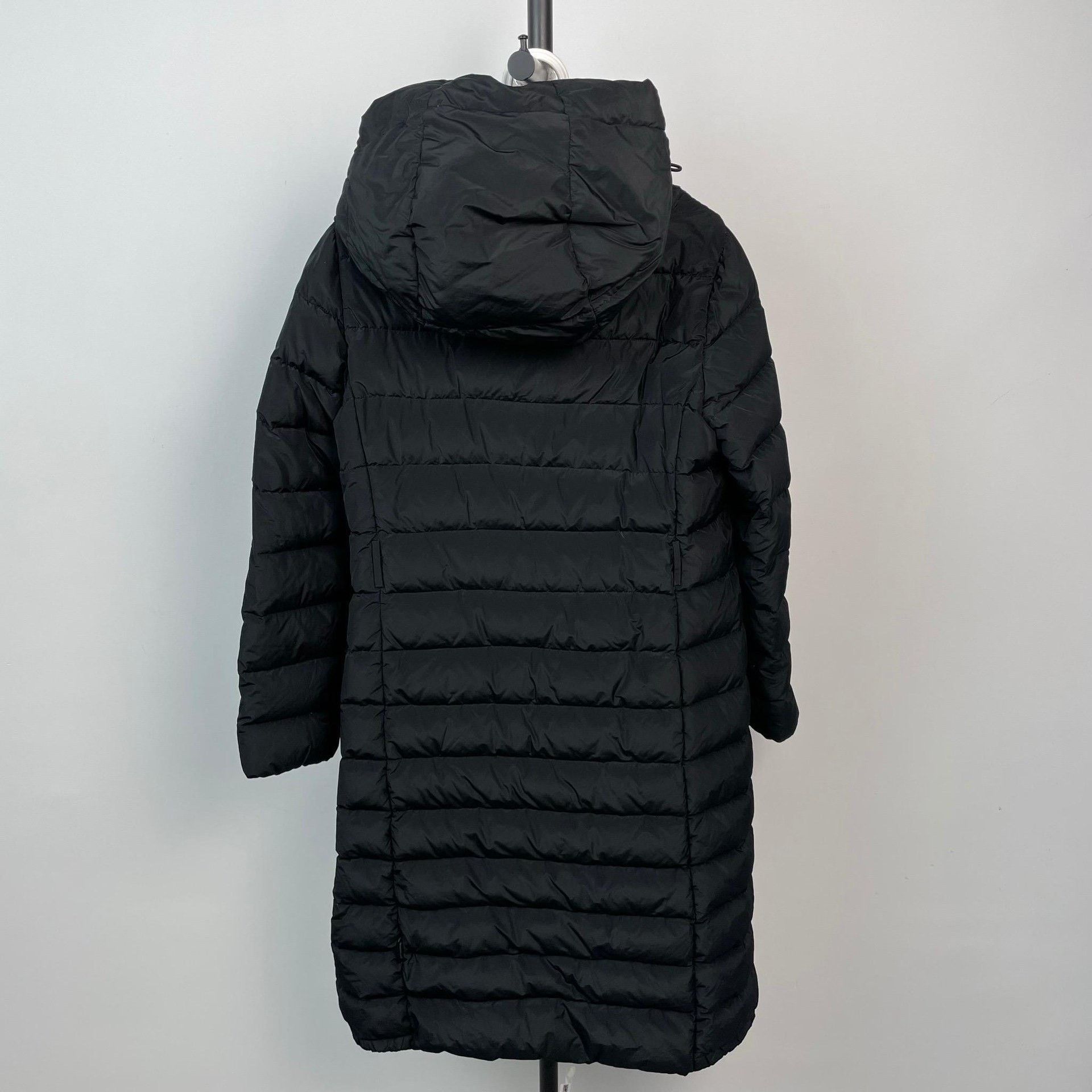 Moncler Moncler Down Long Black Down Jacket S Women Size S / US 4 / IT 40 - 2 Thumbnail