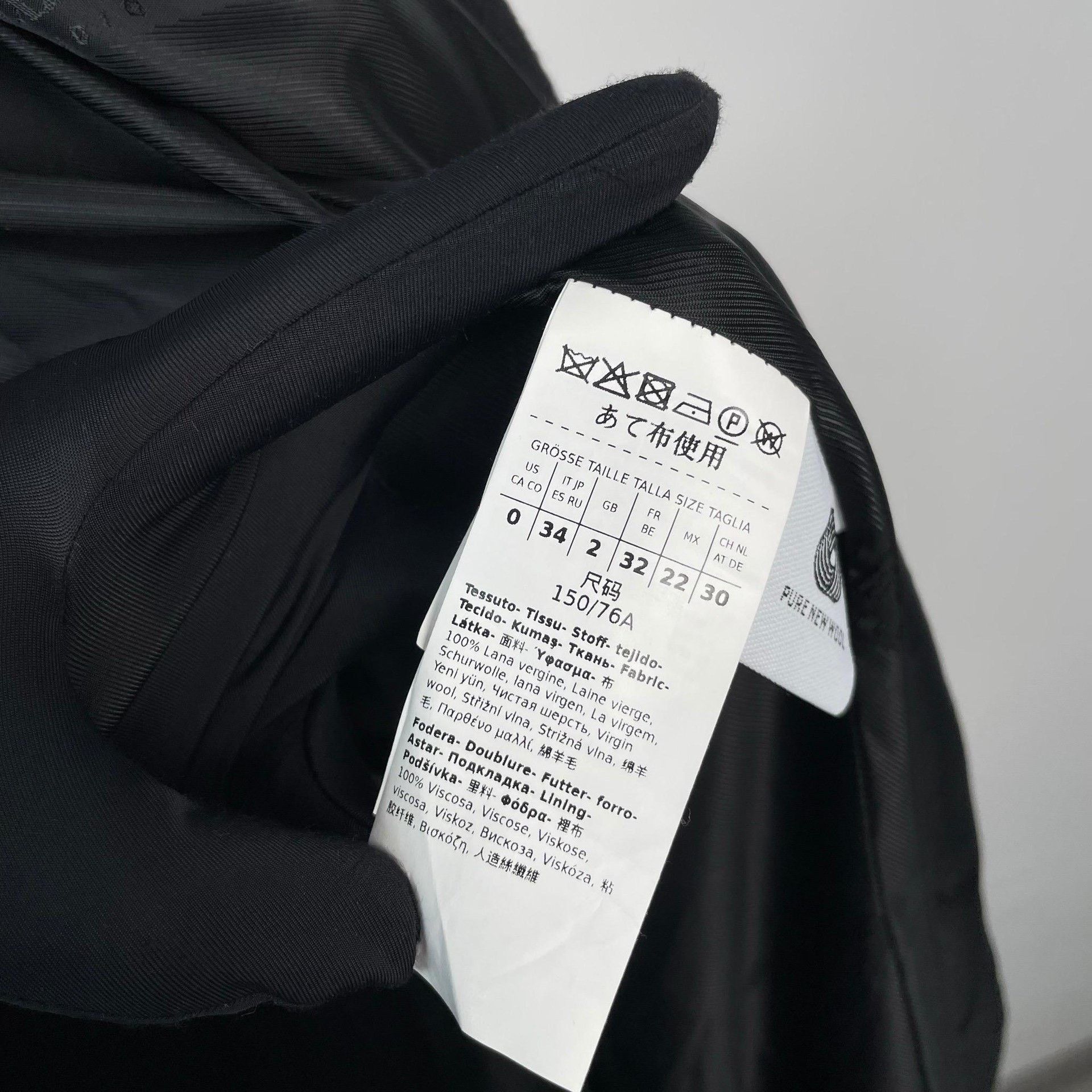 Max Mara Max Mara Black Coat 34 Women Size XS / US 0-2 / IT 36-38 - 6 Thumbnail