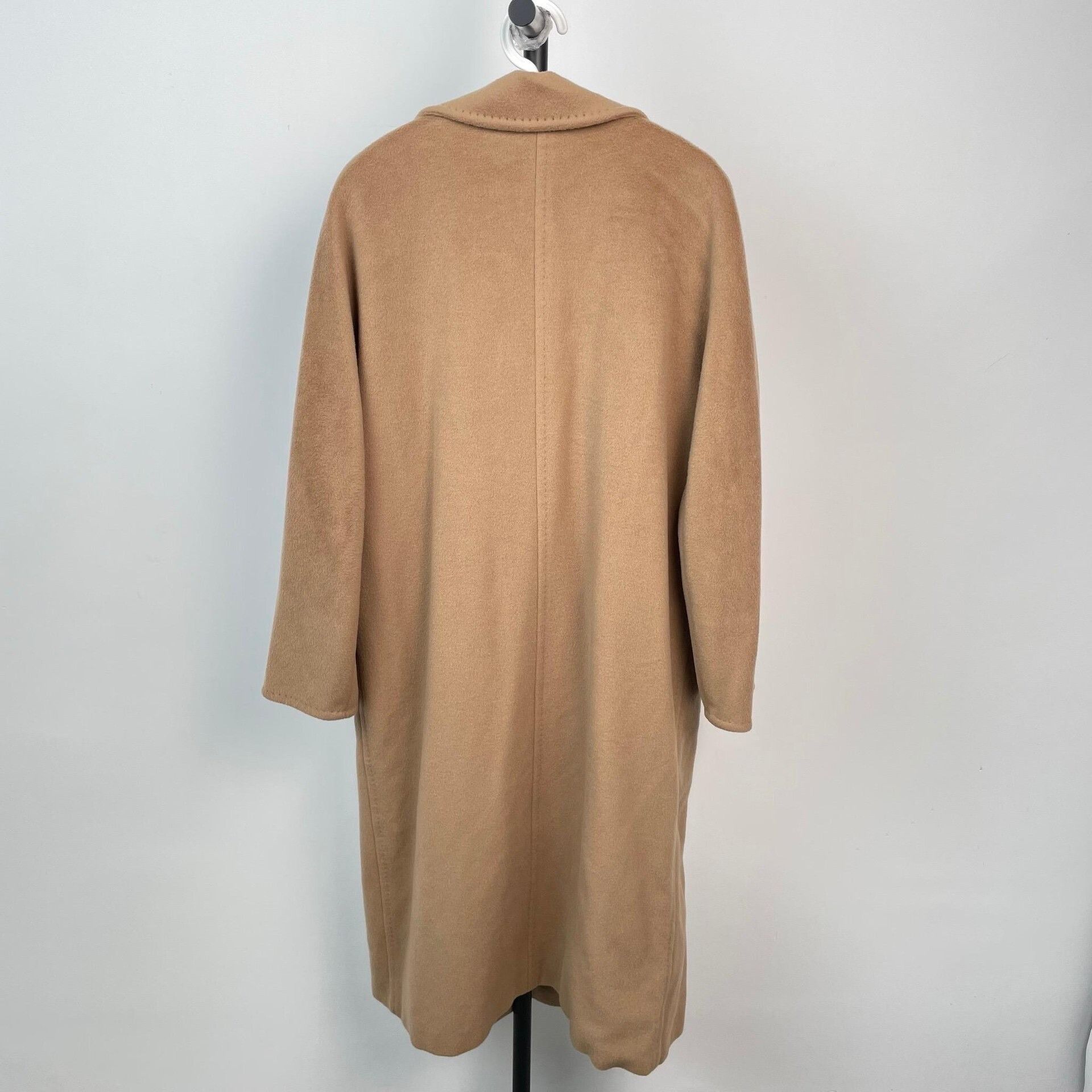 Max Mara Max Mara Wool Brown Coat 36 Women Size S / US 4 / IT 40 - 2 Thumbnail