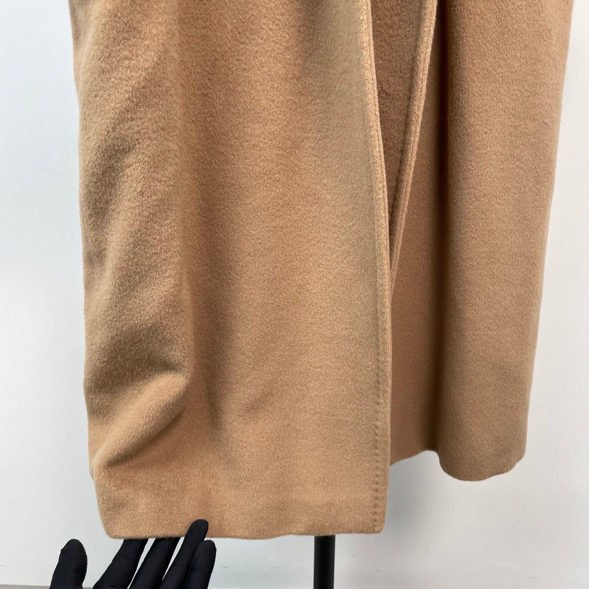Max Mara Max Mara Wool Brown Coat 36 Women Size S / US 4 / IT 40 - 4 Thumbnail