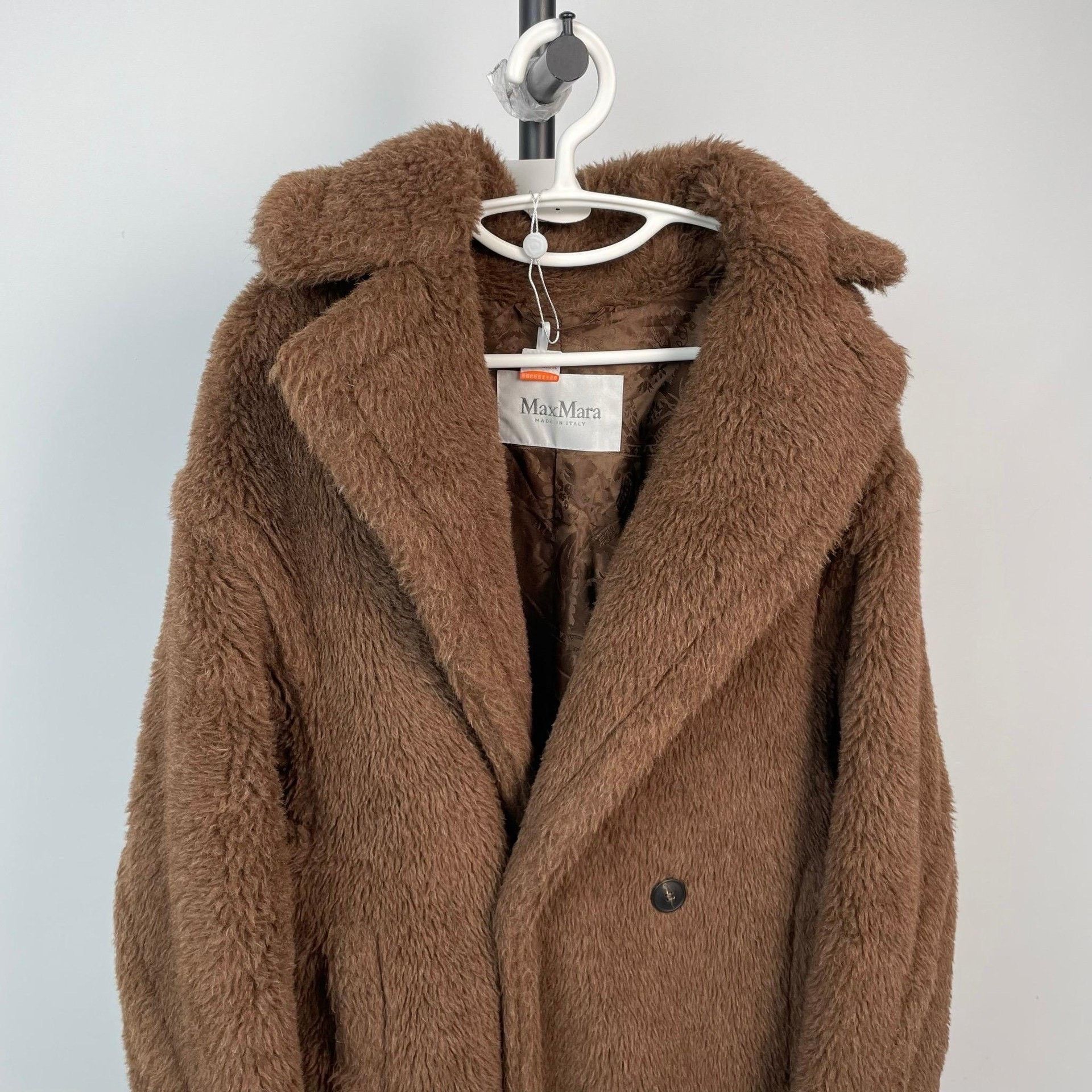 Max Mara Max Mara Long Brown Coat XS Women Size XS / US 0-2 / IT 36-38 - 4 Thumbnail
