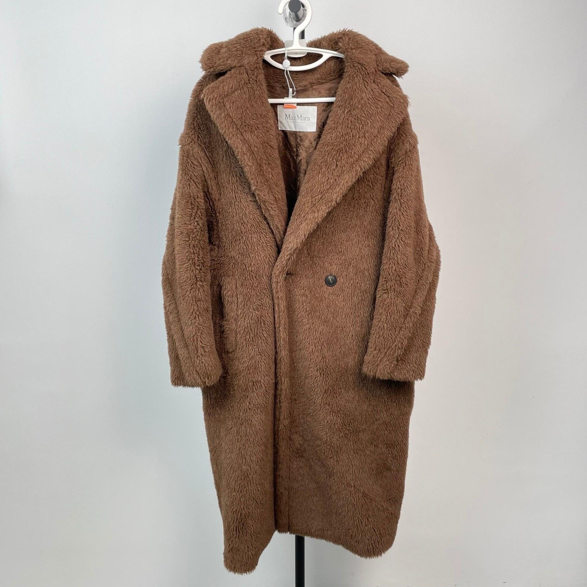 Max Mara Max Mara Long Brown Coat XS Women Size XS / US 0-2 / IT 36-38 - 9 Thumbnail