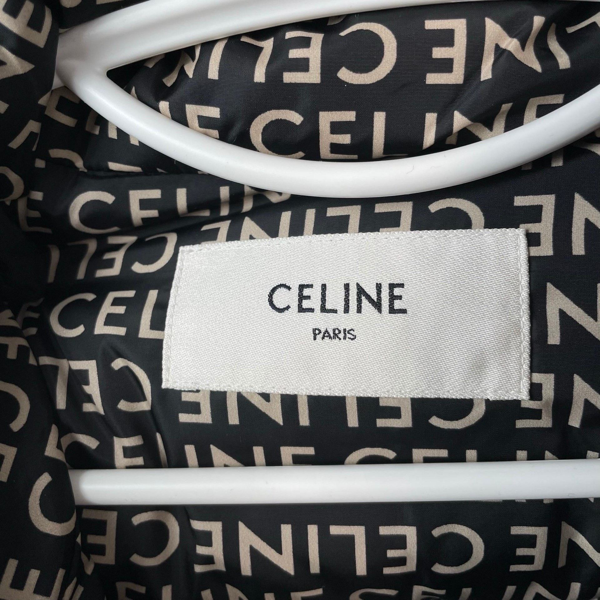 Celine Celine Retro Down Black Vest L Women Size L / US 10 / IT 46 - 7 Thumbnail